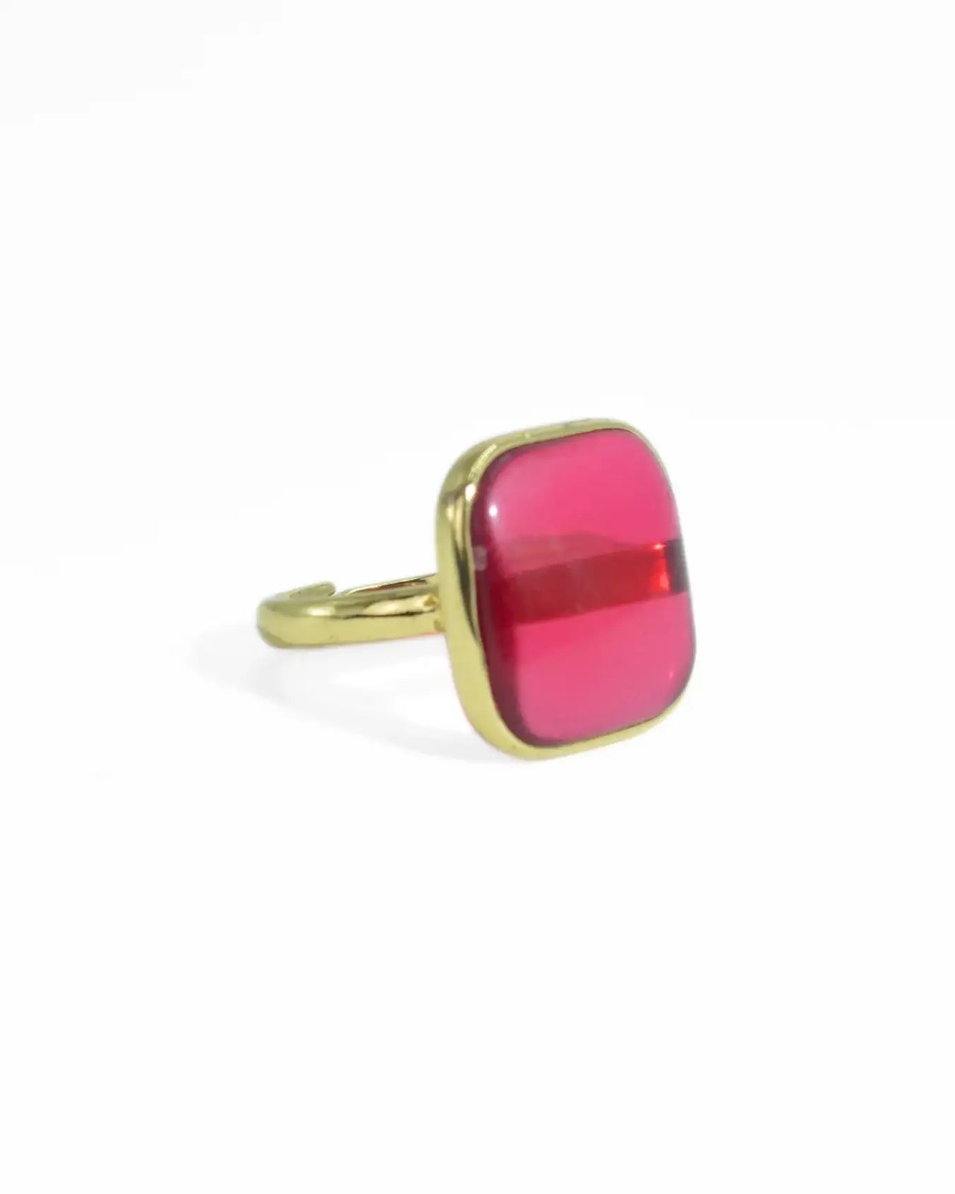 ANELLO QUARZO | ROSSO
