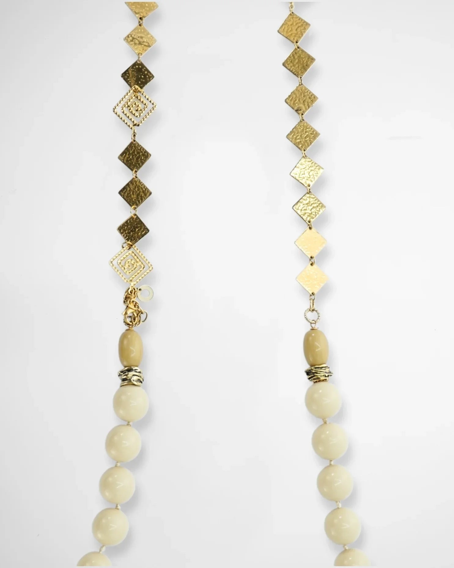 COLLANA BALLS | BEIGE