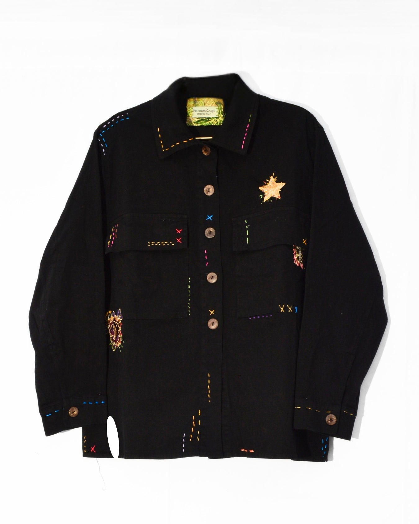 GIACCA CANVAS | NERO