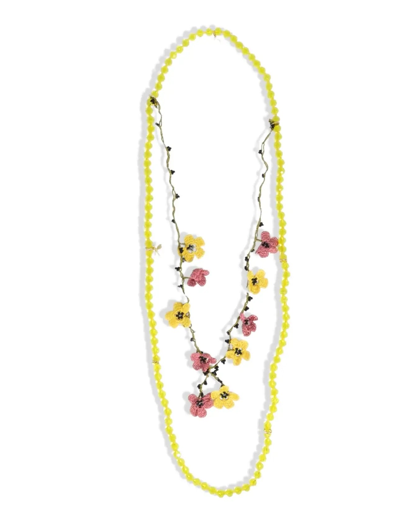 COLLANA FLOWER | GIALLO