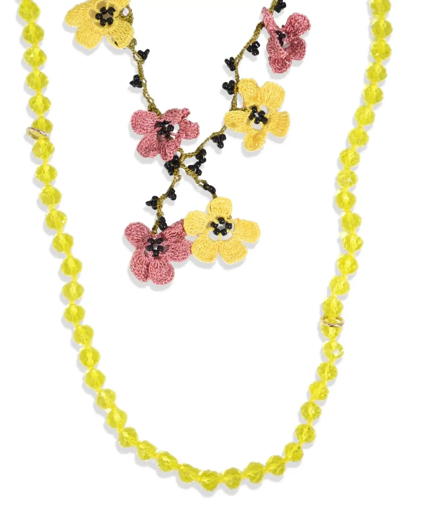 COLLANA FLOWER | GIALLO