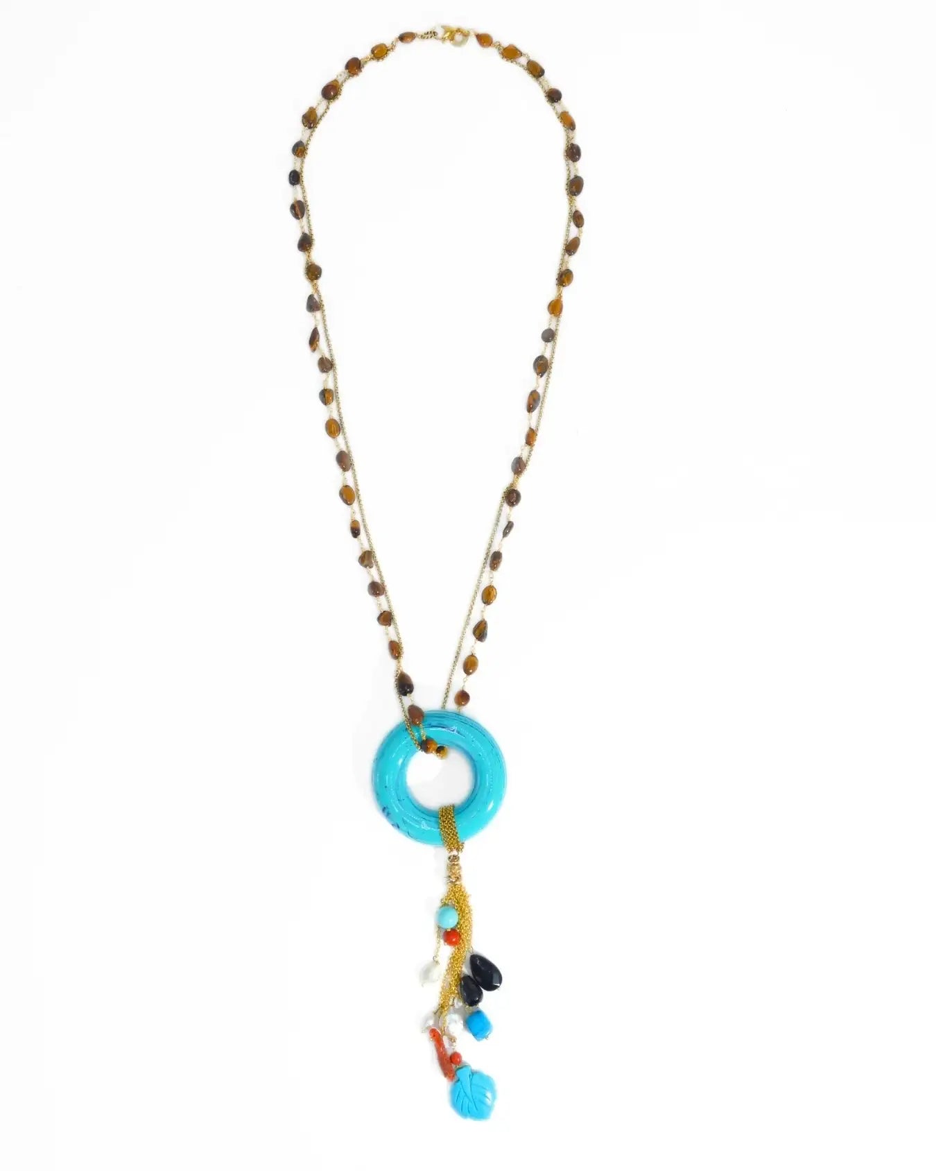 COLLANA CIRCLE | AZZURRO