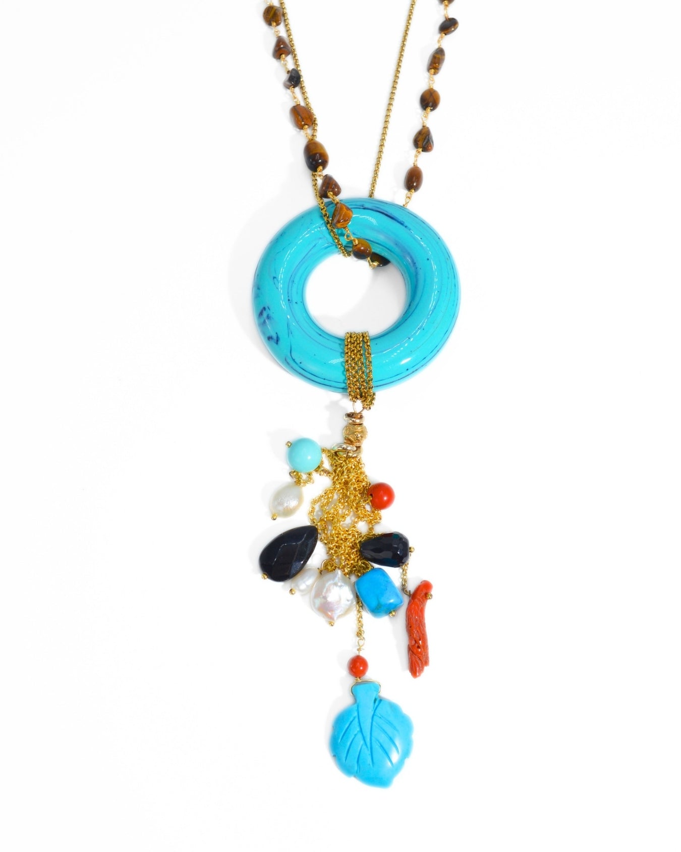 COLLANA CIRCLE | AZZURRO