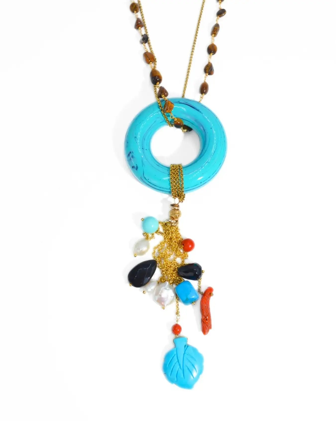 COLLANA CIRCLE | AZZURRO