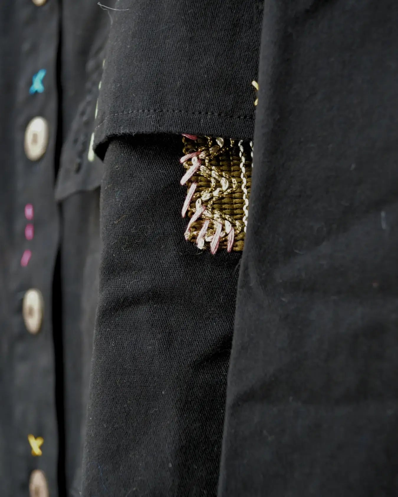 GIACCA CANVAS | NERO
