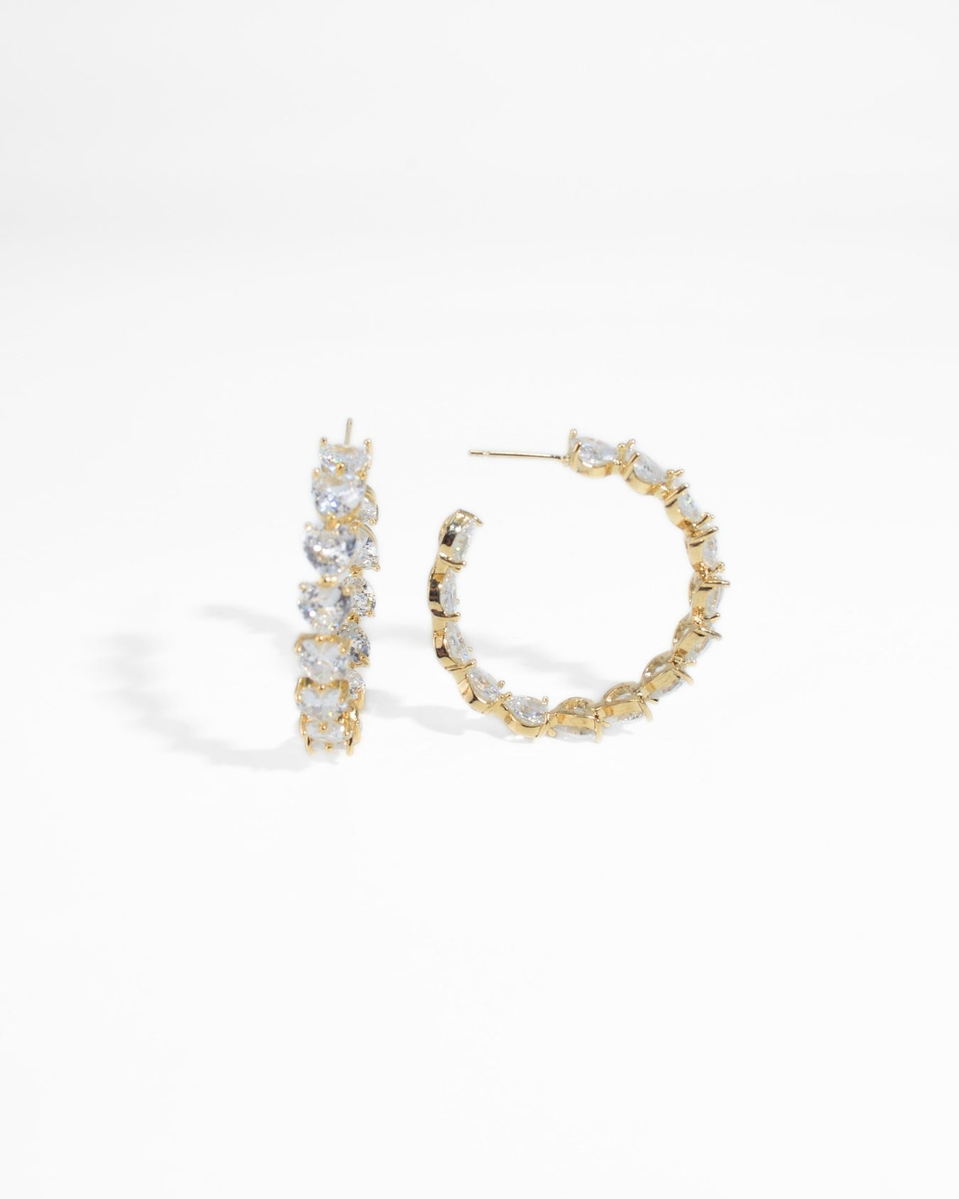 ORECCHINO CIRCLE STRASS