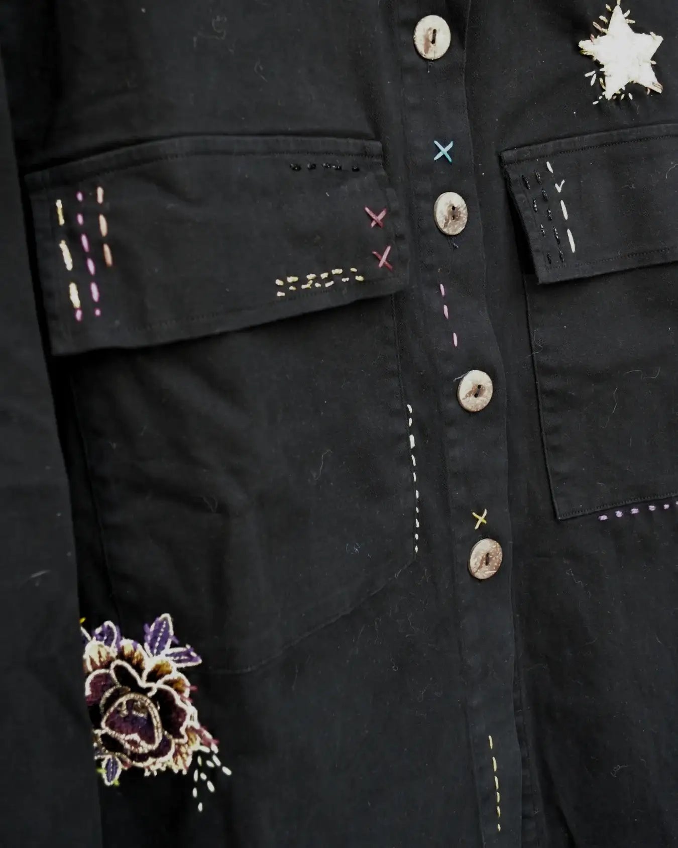 GIACCA CANVAS | NERO