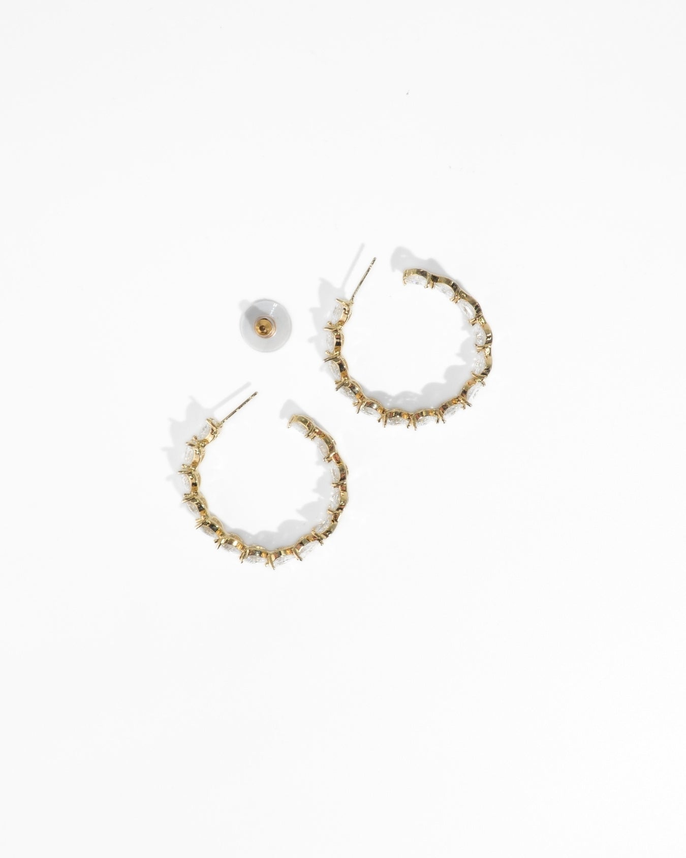 ORECCHINO CIRCLE STRASS