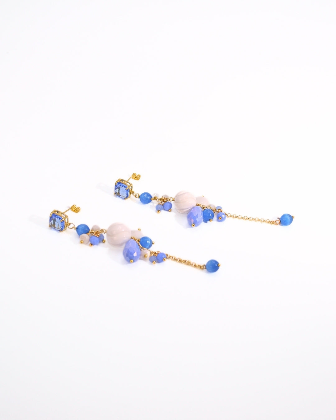 LONG MULTICOLOR EARRING | INDIGO