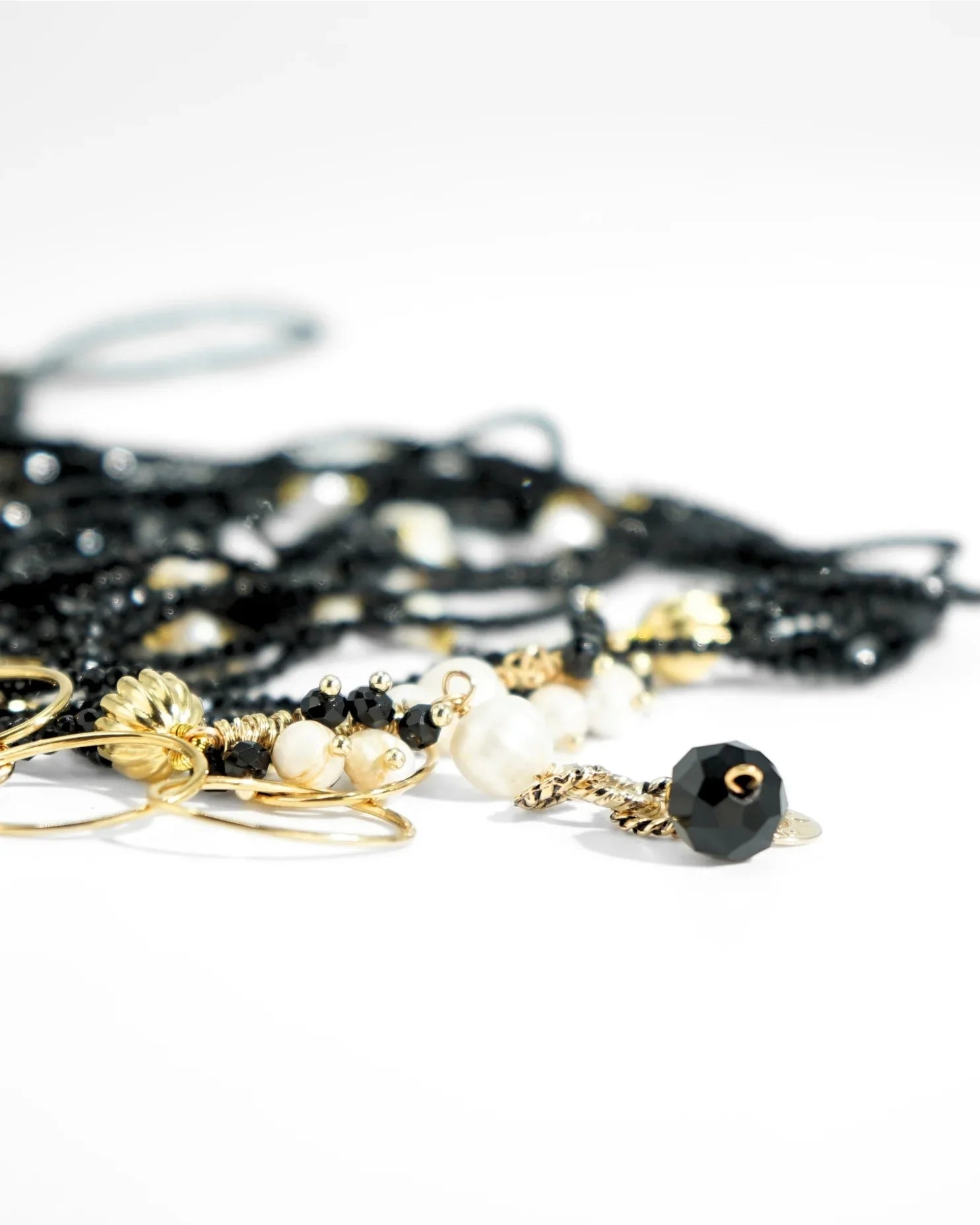 COLLANA TORMALINE | NERO