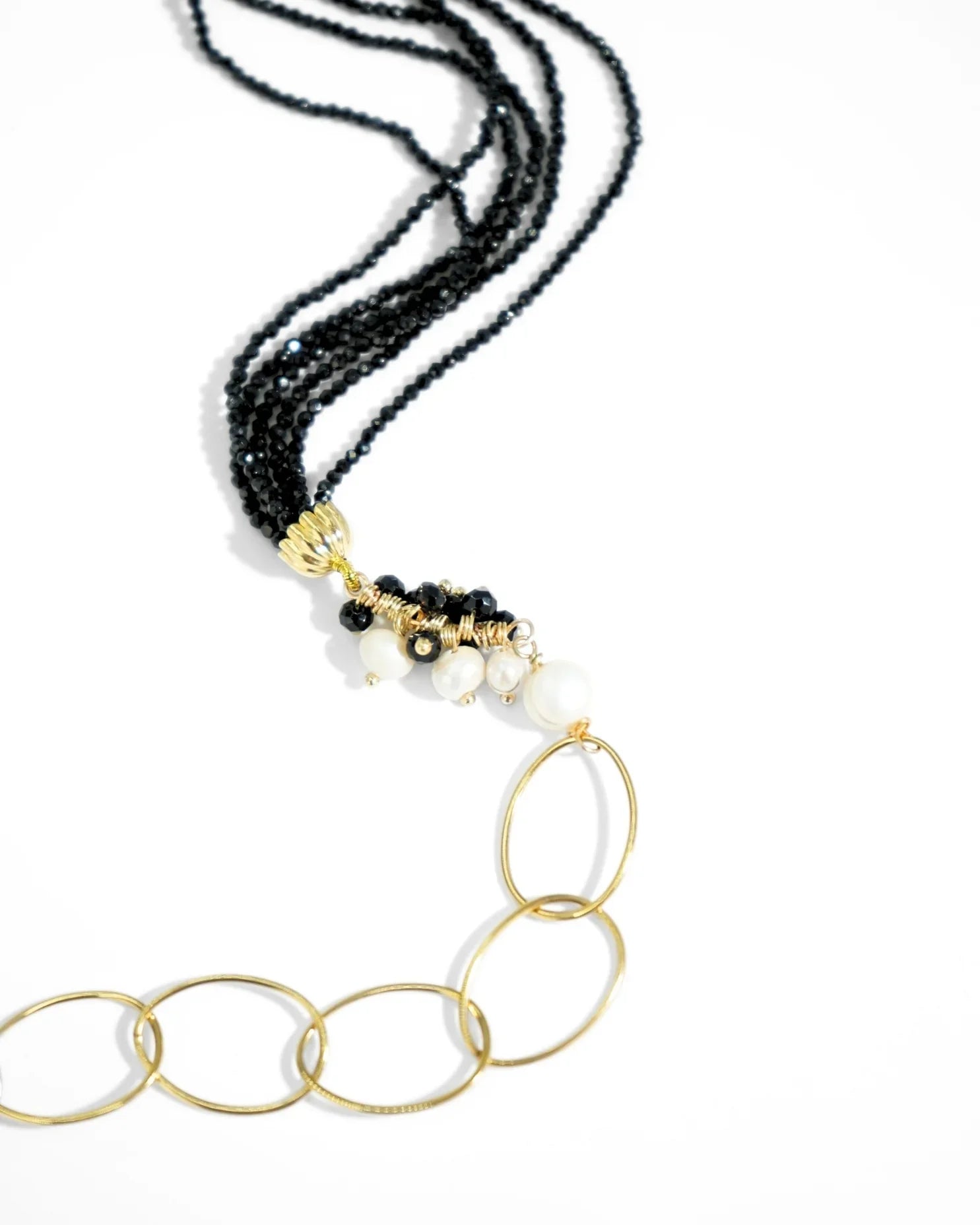 COLLANA TORMALINE | NERO