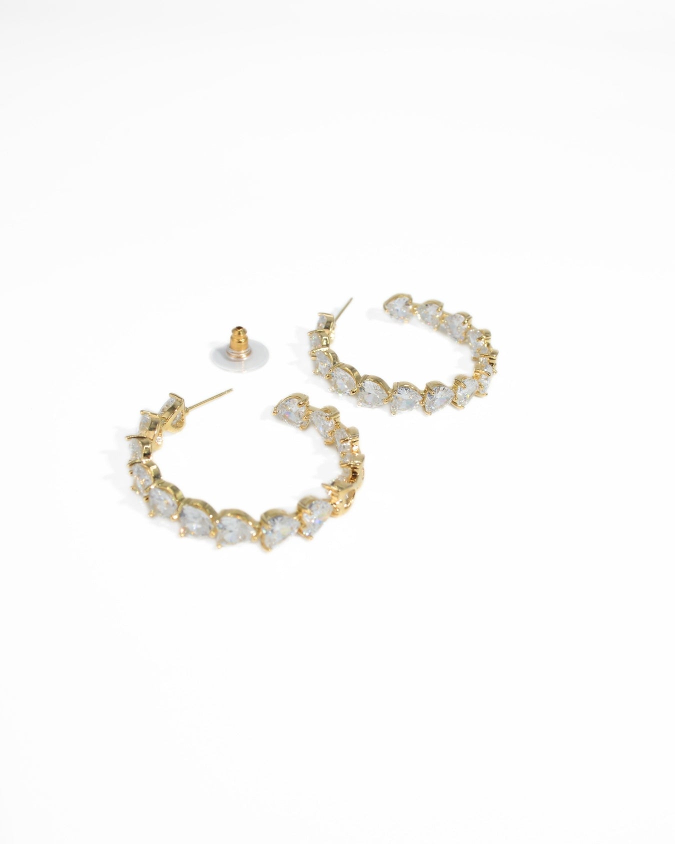 ORECCHINO CIRCLE STRASS