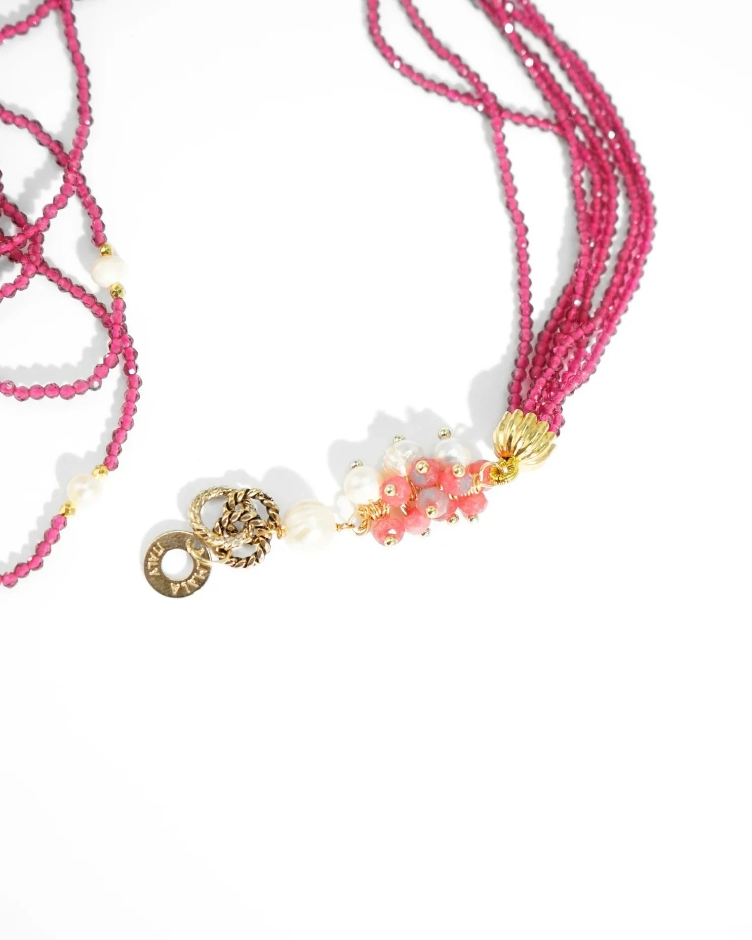 COLLANA TORMALINE | FUCSIA