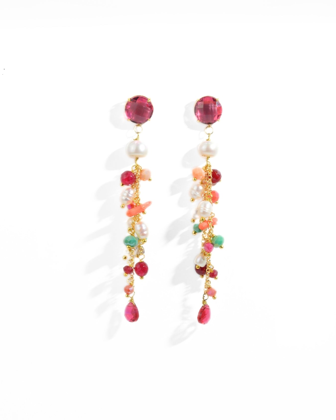 ORECCHINO GRAPPOLO | ROSA