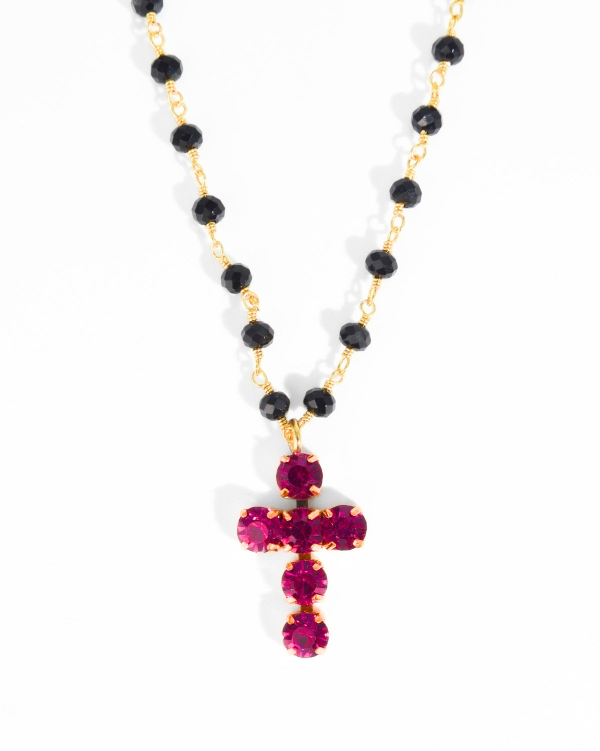 GIROCOLLO STRASS | FUCSIA