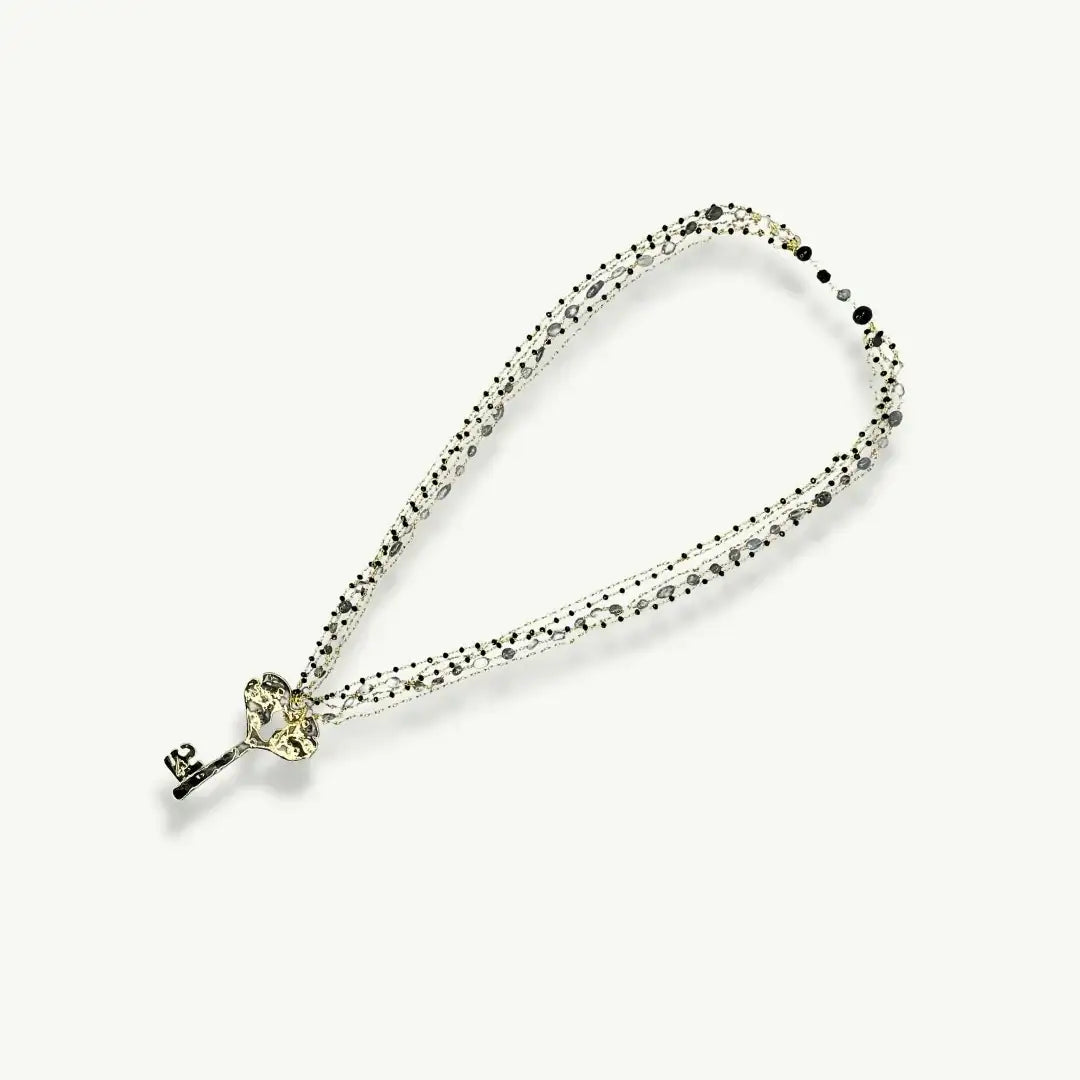 KEY ROSARY NECKLACE