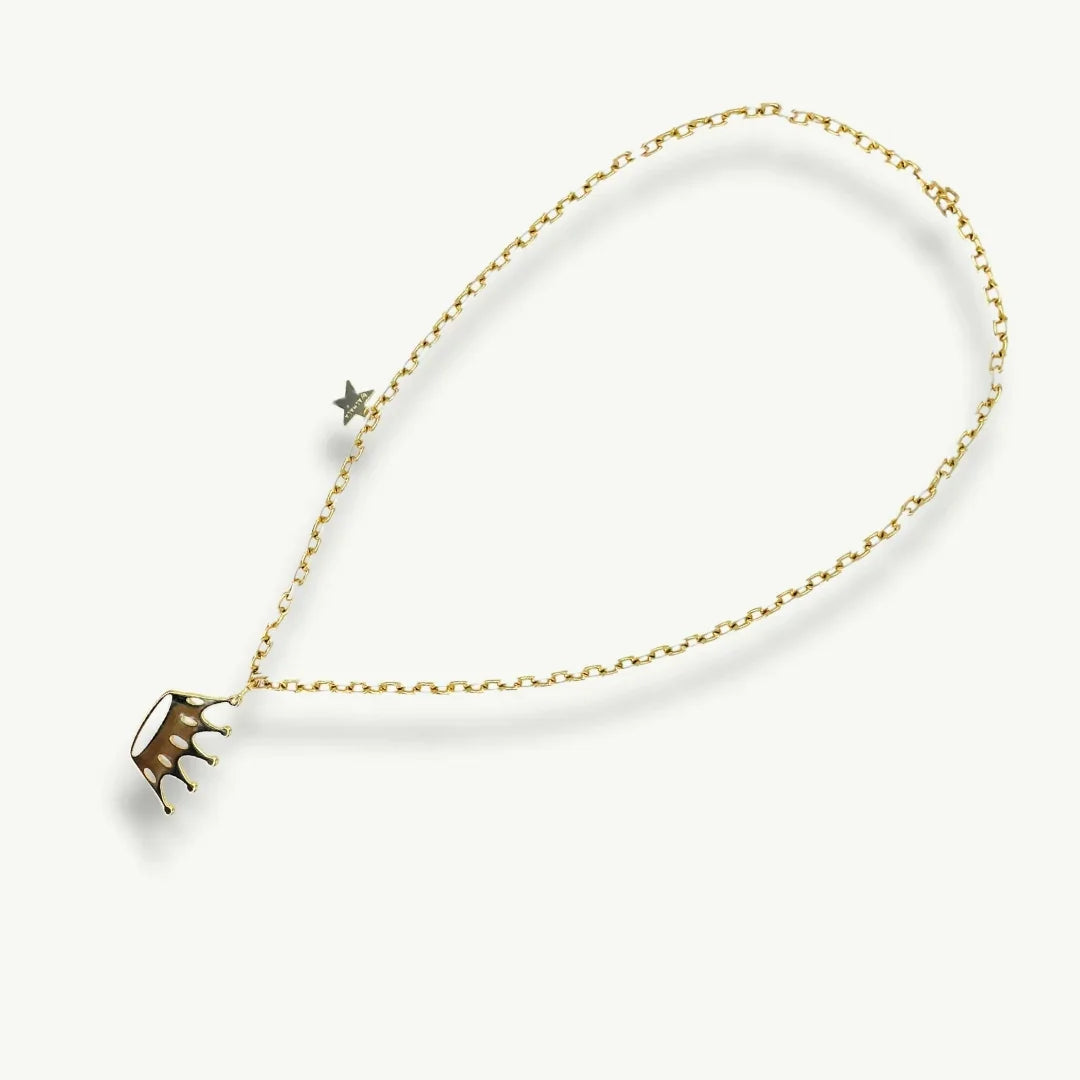 CROWN NECKLACE | WHITE
