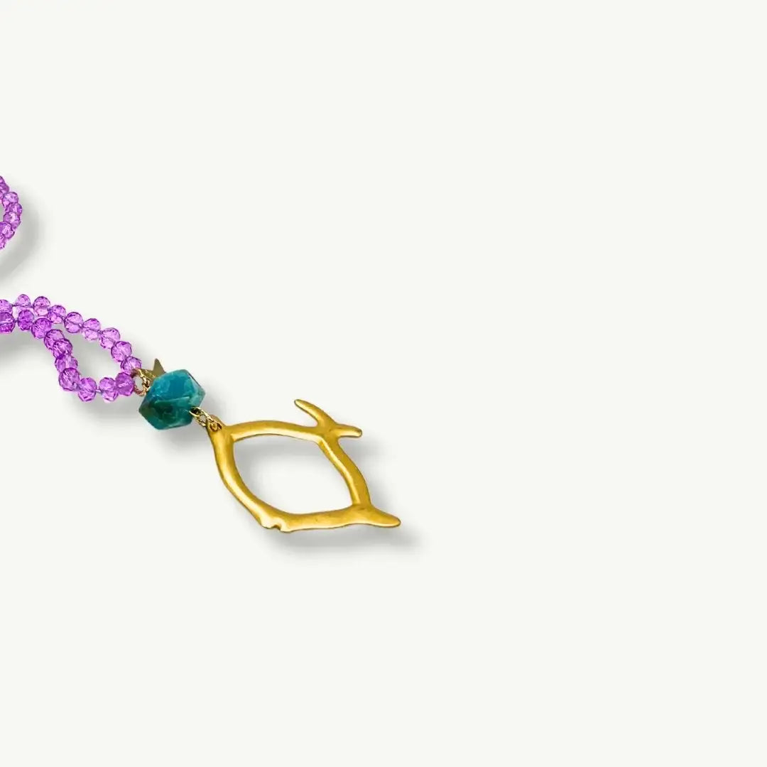 KEY ROSARY NECKLACE