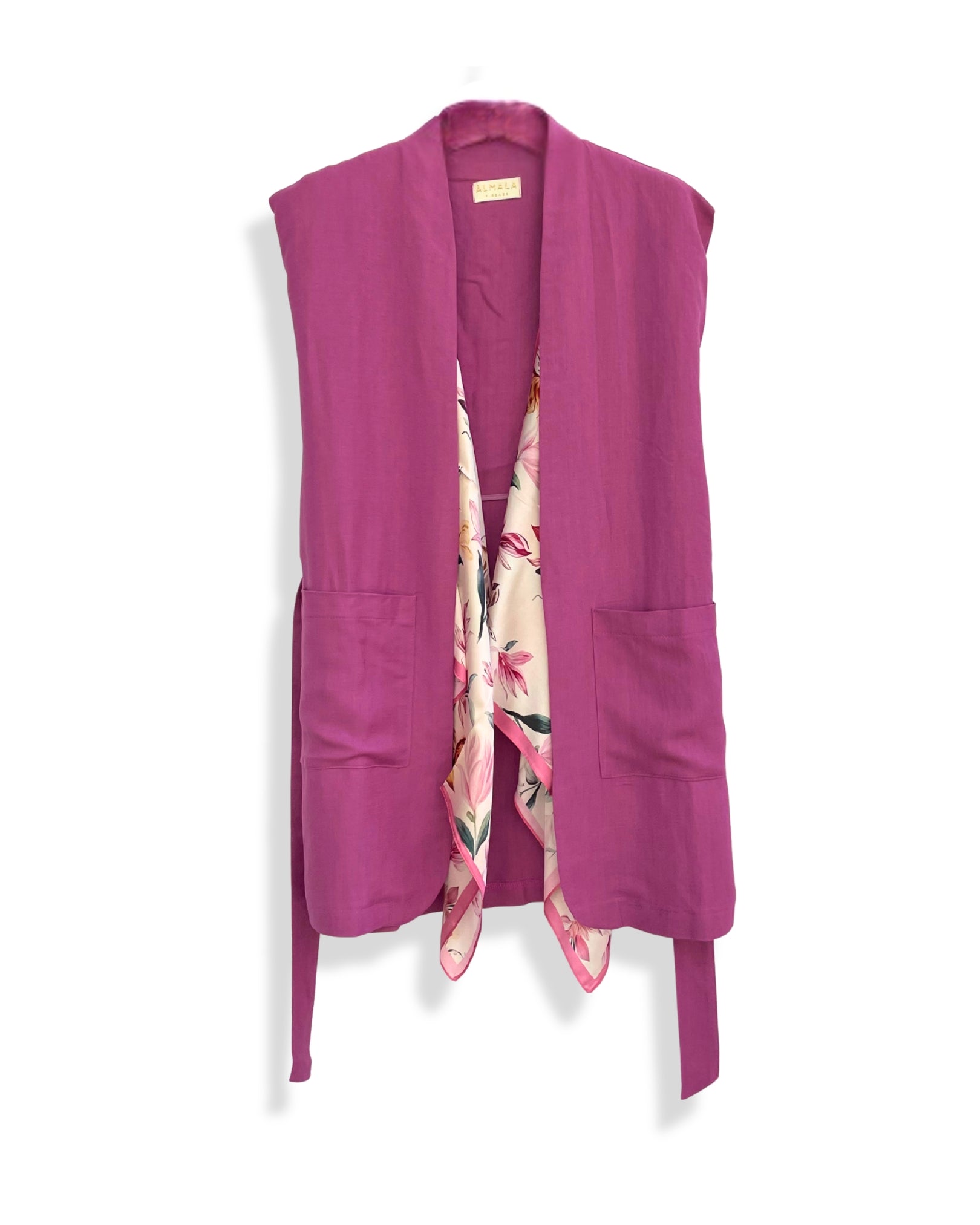 BOUCLE COAT -BORDEAUX