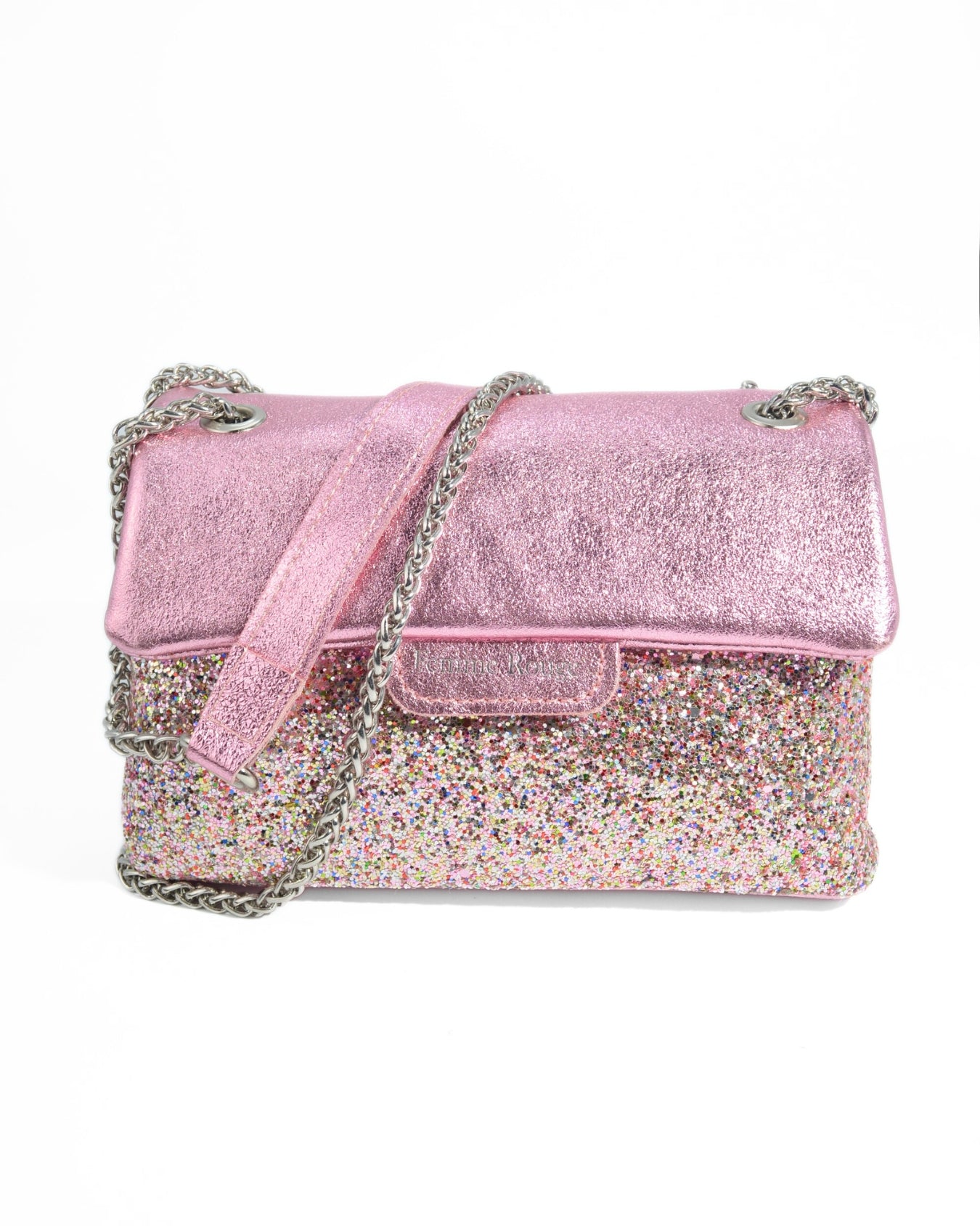 POCHETTE GLITTER | ROSA