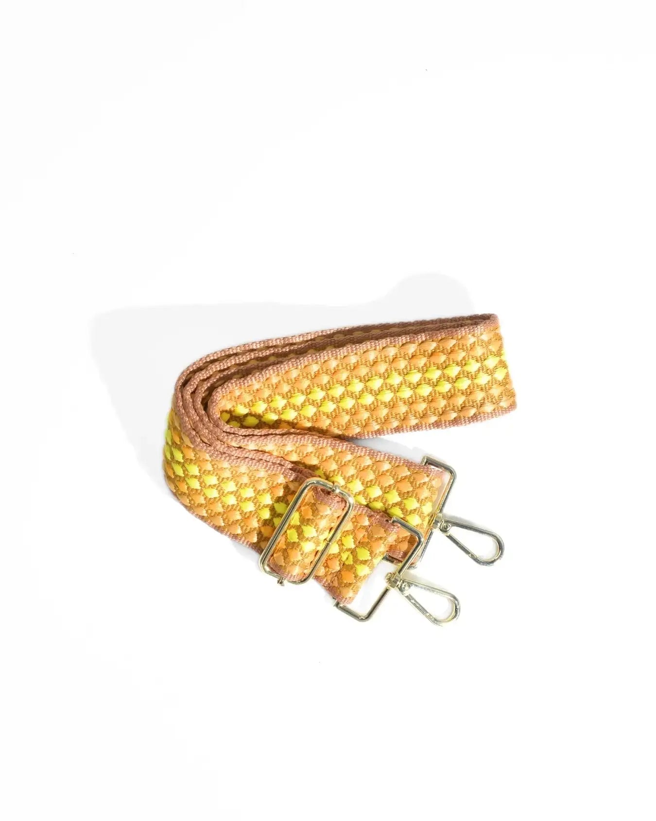 DENIM POUCH | COGNAC