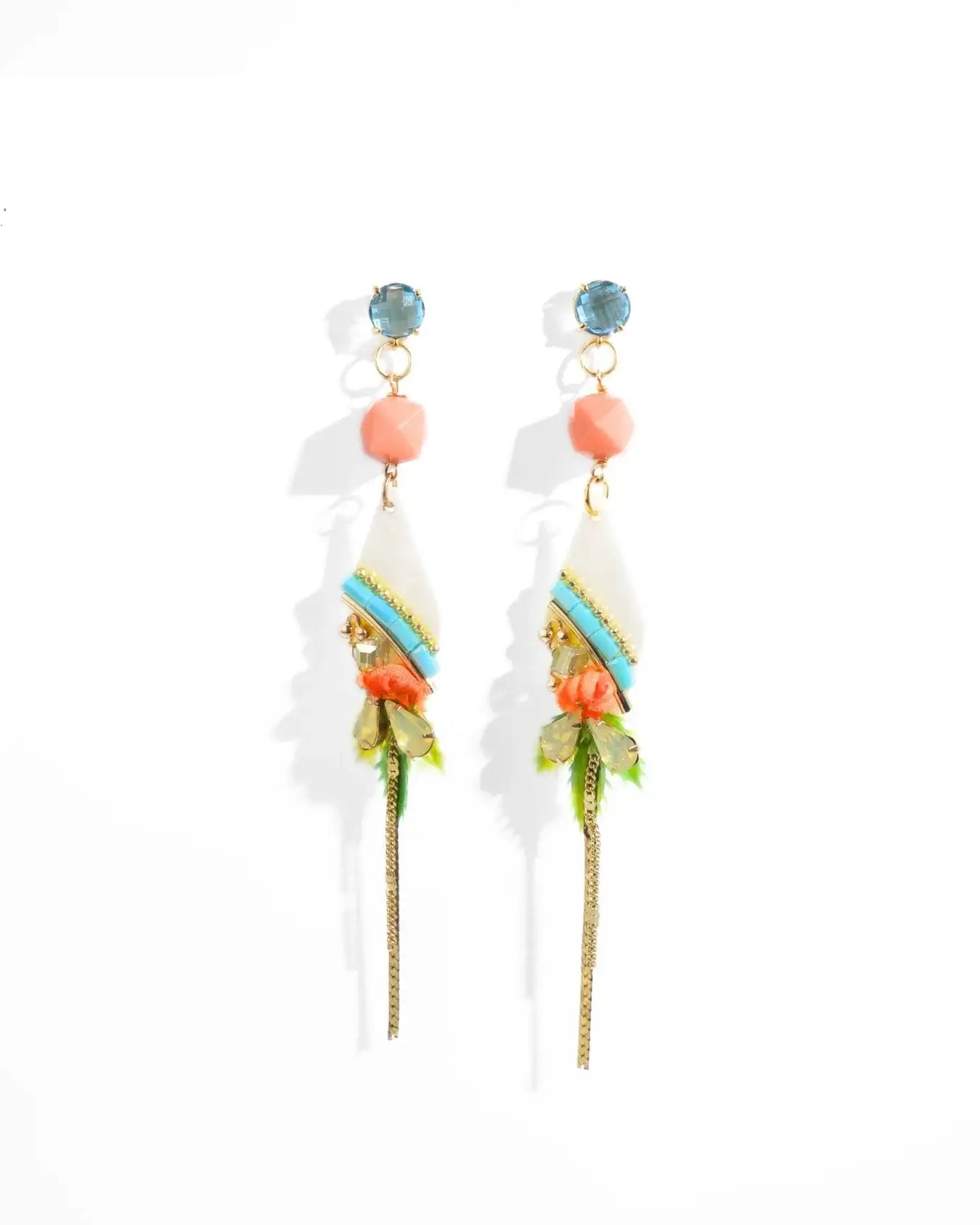ORECCHINO HAWAII | AZZURRO