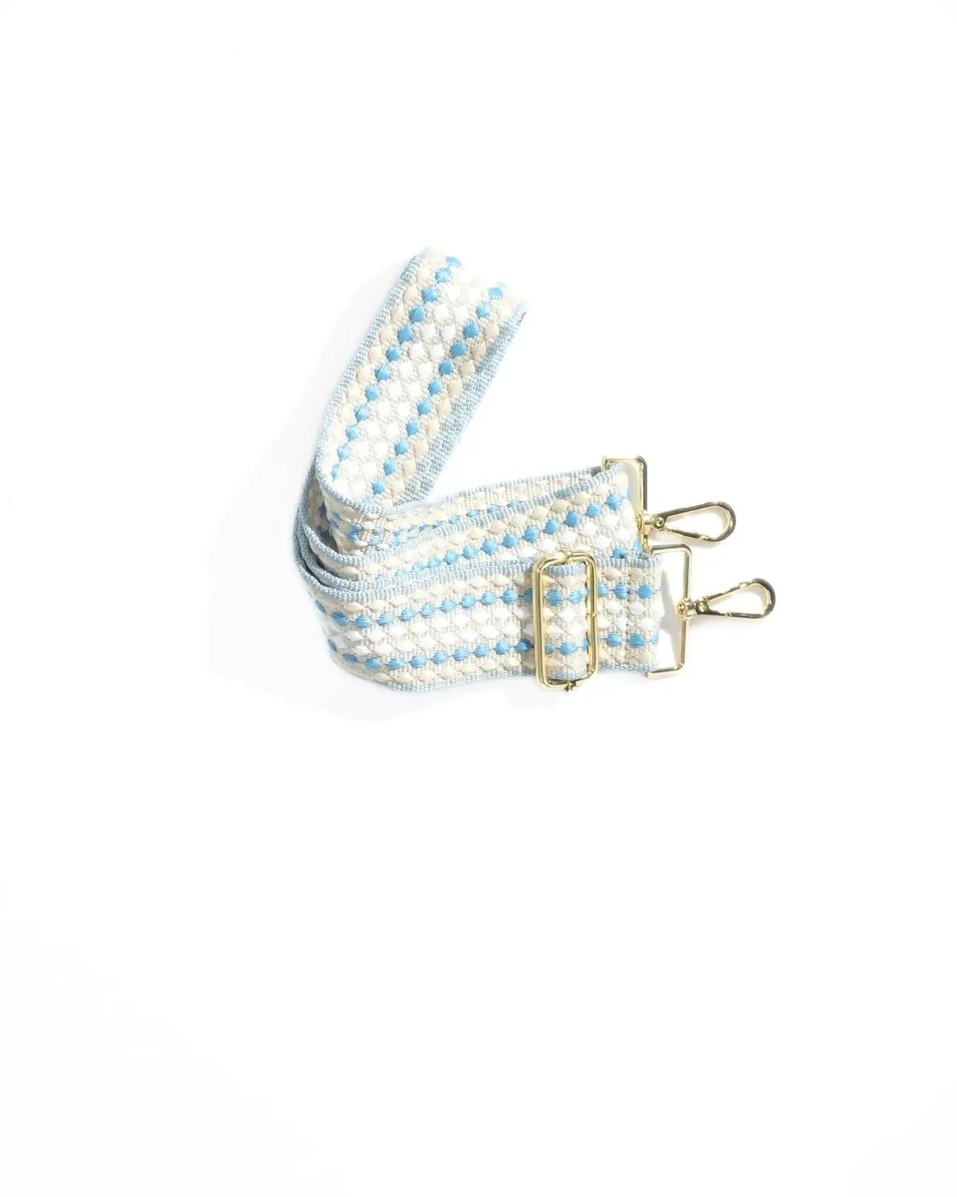 DENIM CLUTCH BAG | WHITE