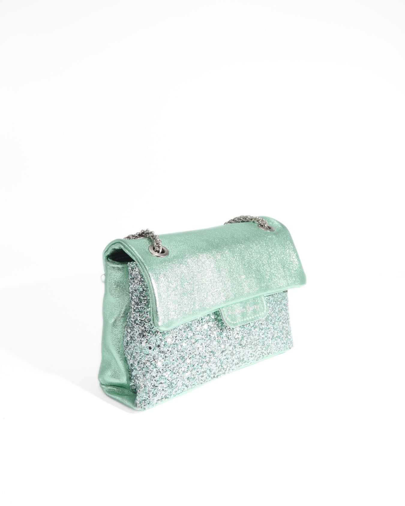 POCHETTE GLITTER | VERDE
