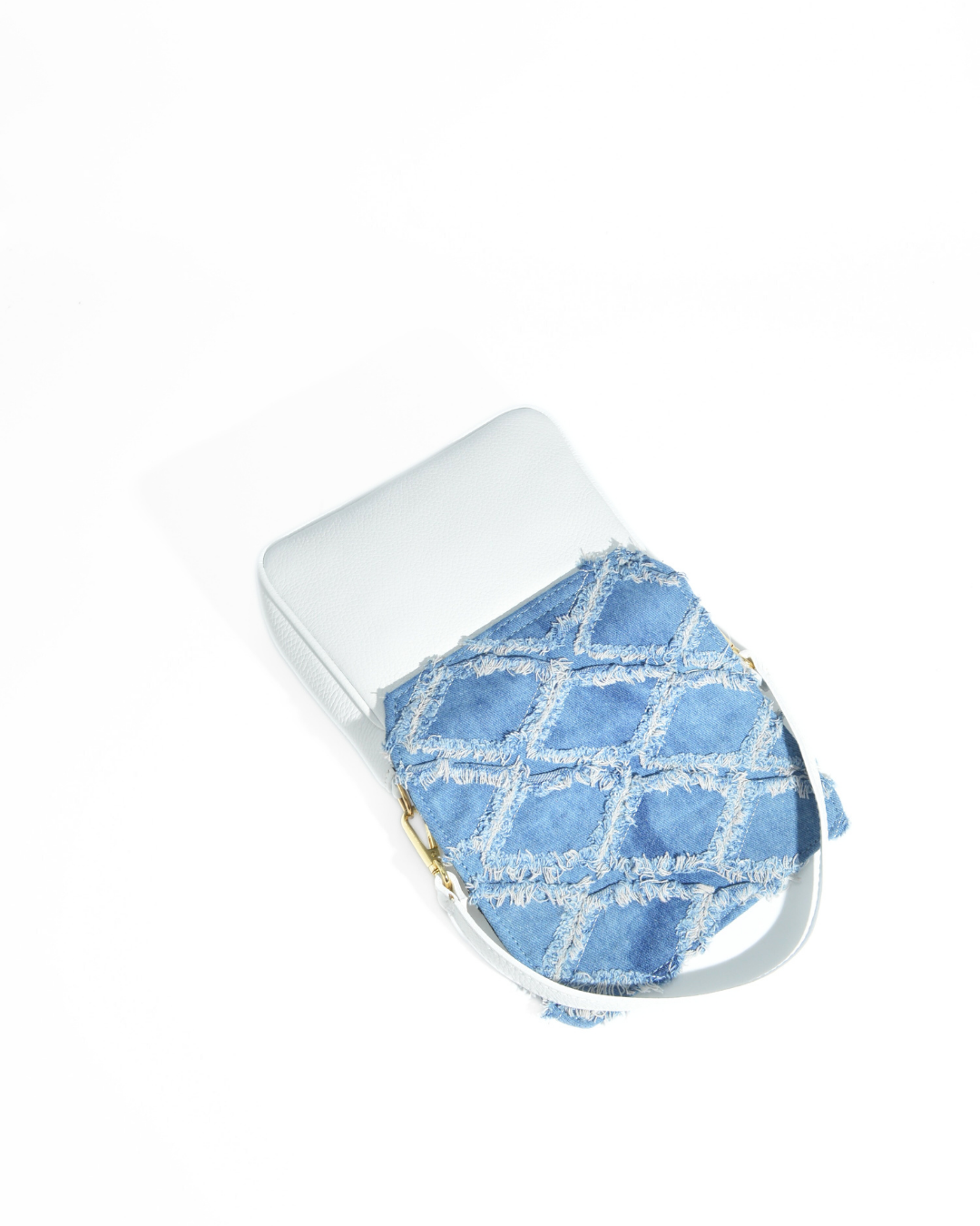 POCHETTE JEANS | BIANCO