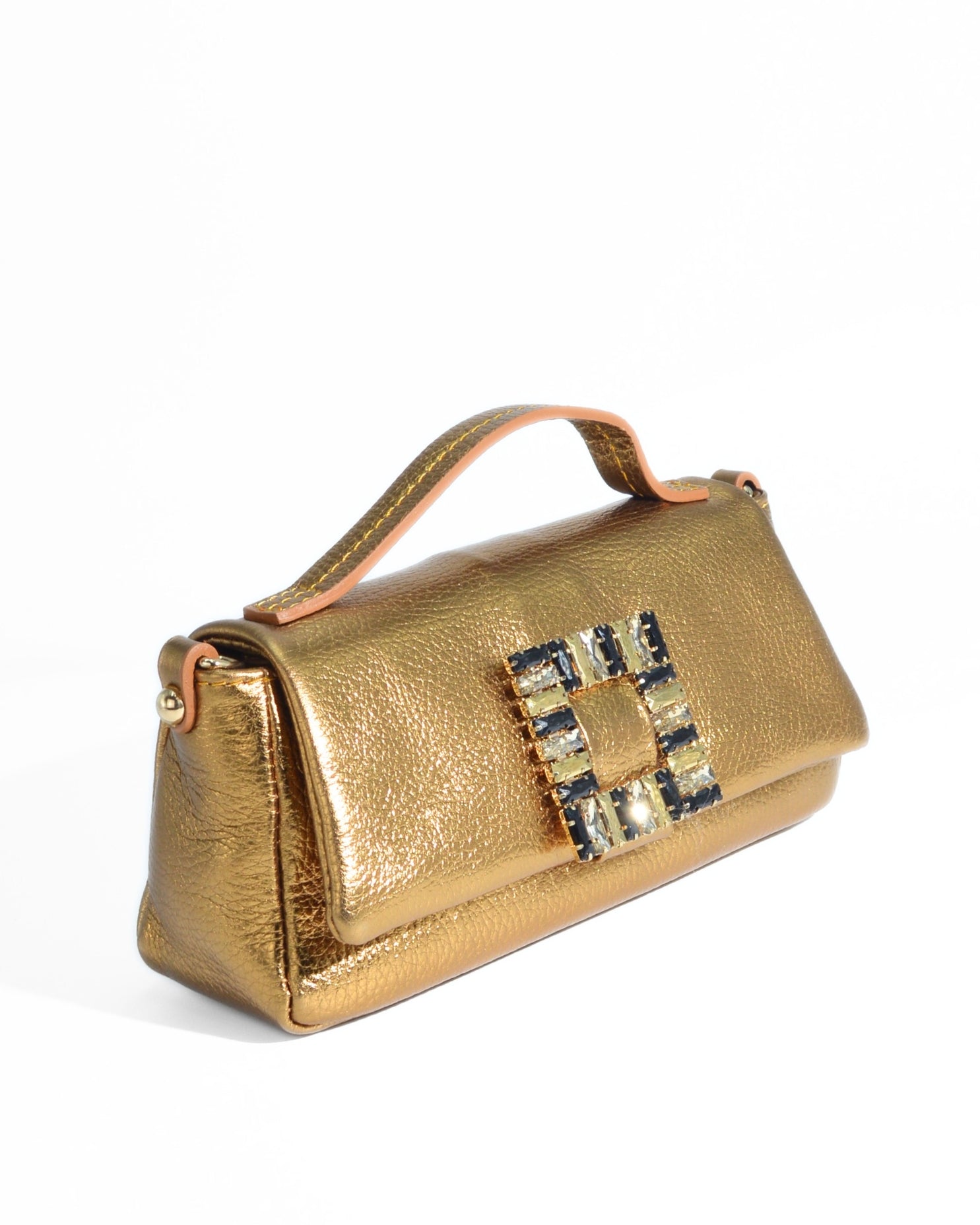 POCHETTE STRASS NIGHT | ORO