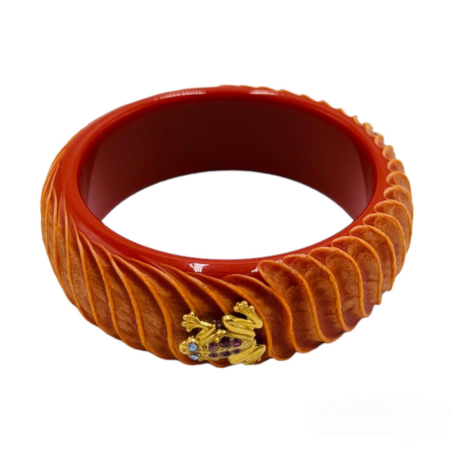 BRACCIALE ACETATE FROG