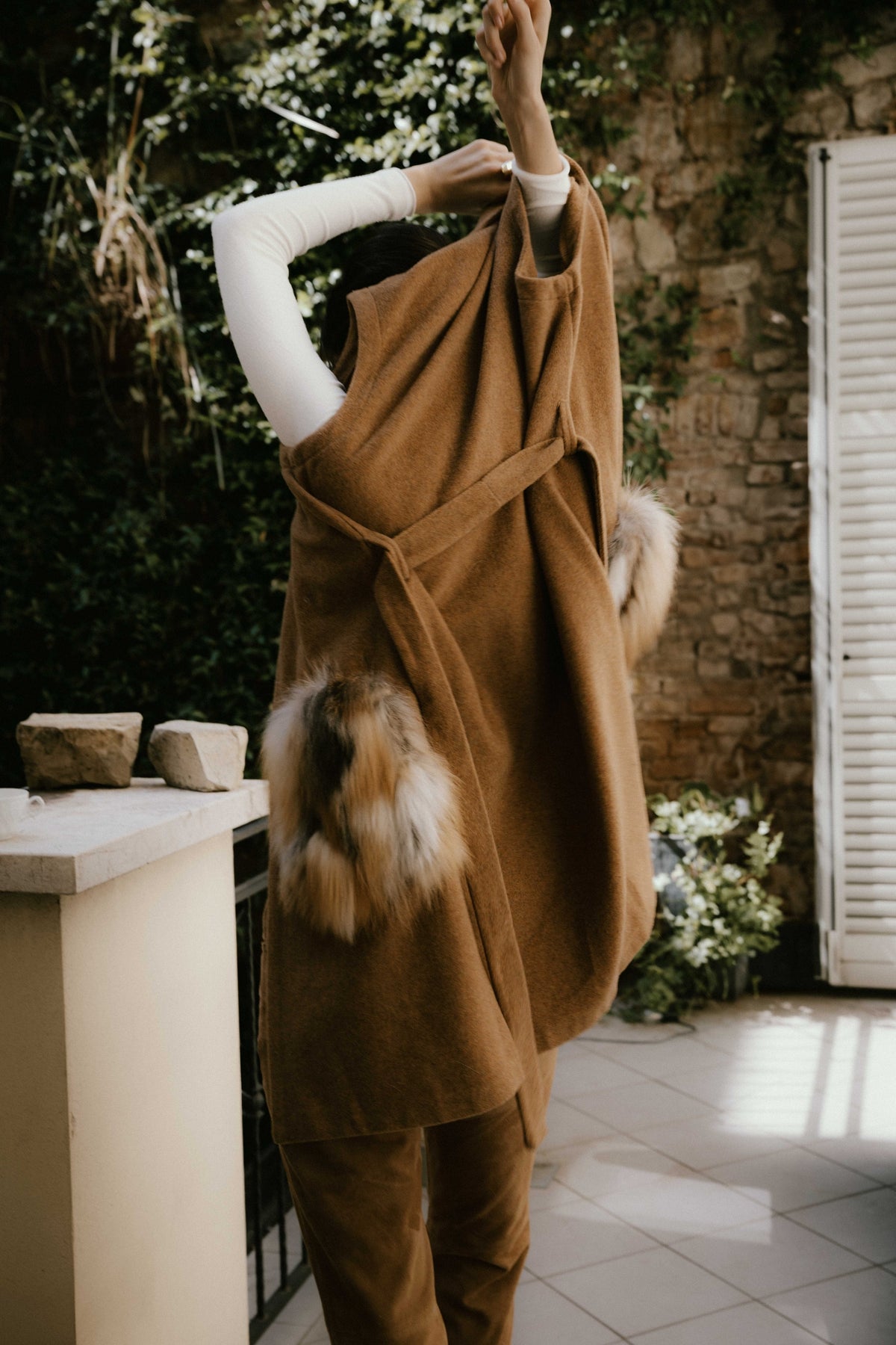 GILET LUX | RUGGINE