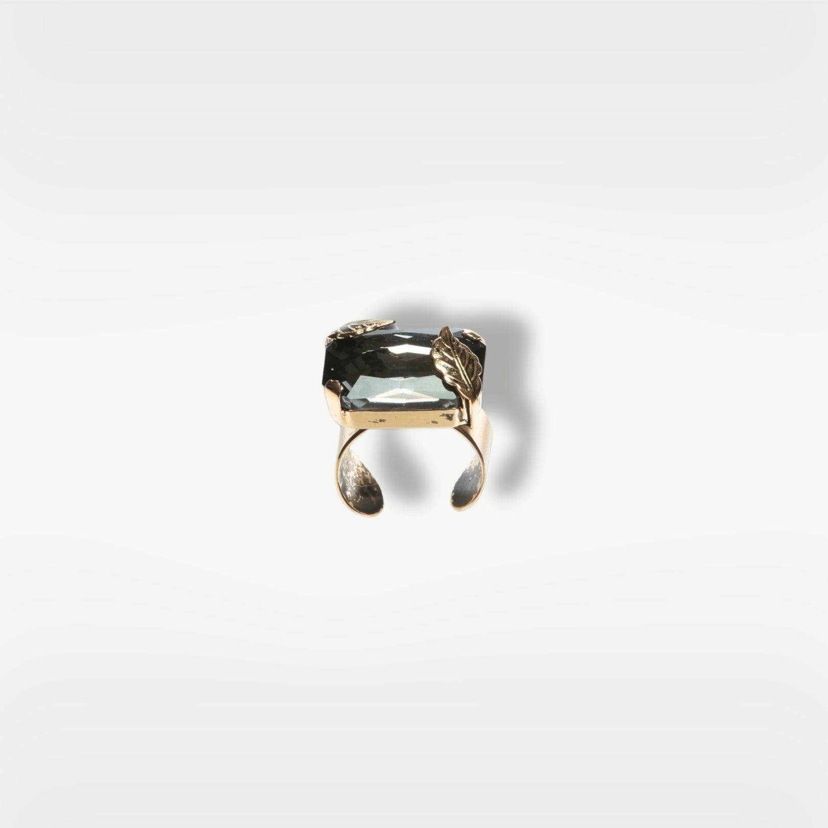 ANELLO STRASS | FUMÉ - Almala