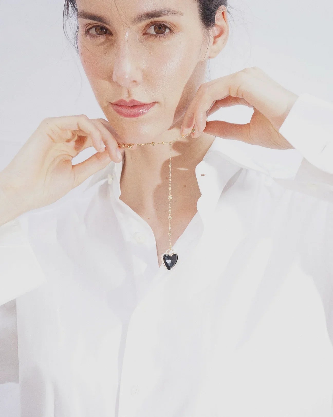 COLLANA CUORE | NERO