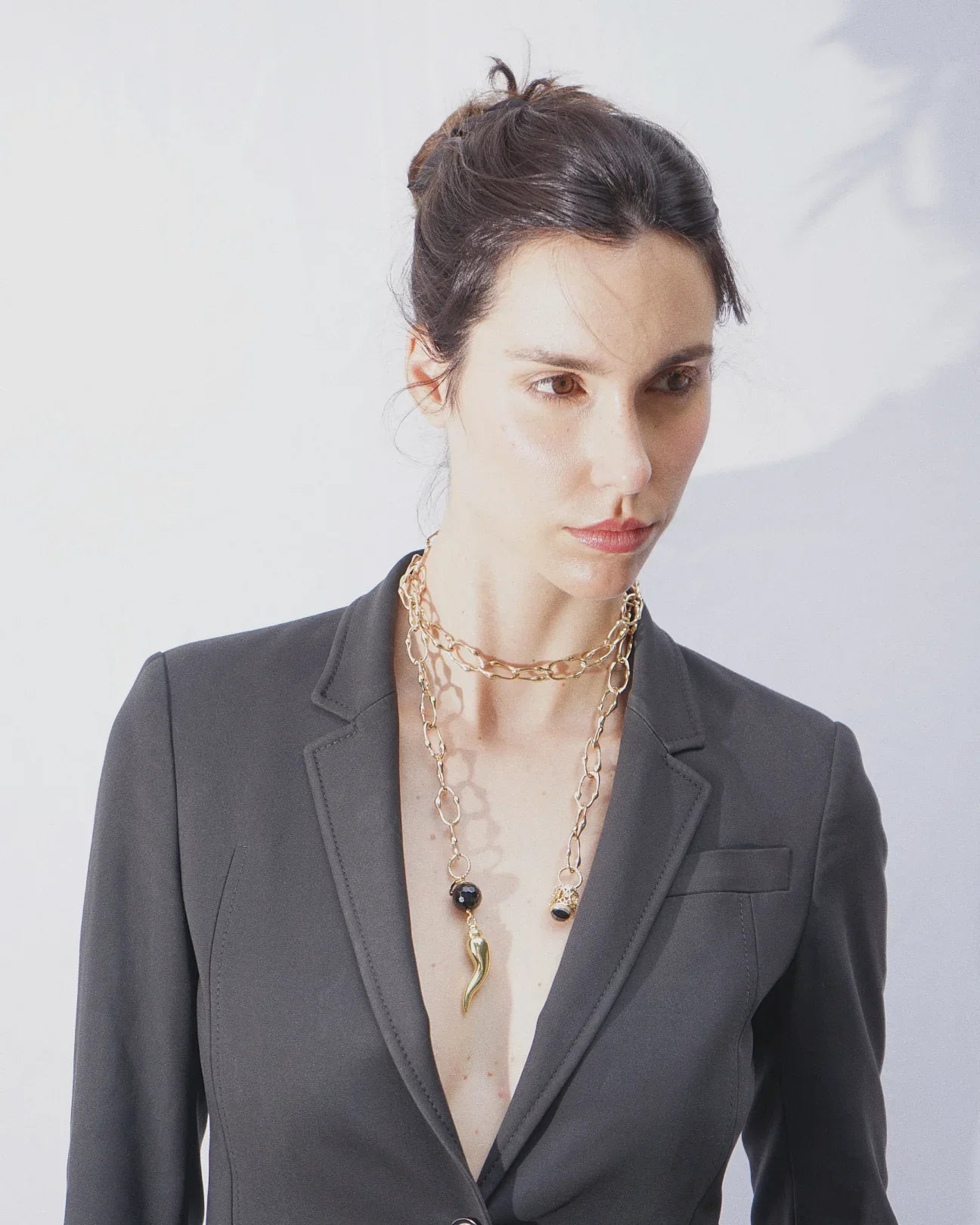 COLLANA SCIARPA | CORNO