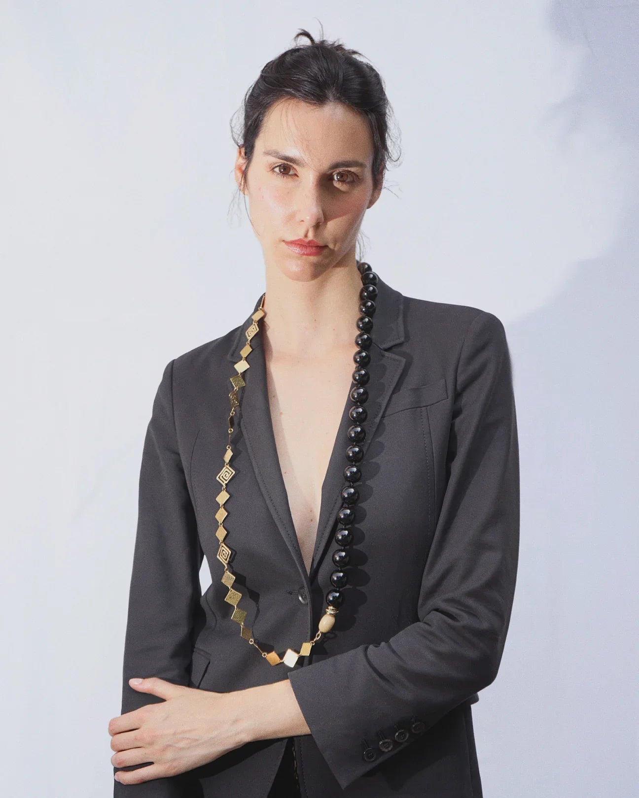 COLLANA BALLS | NERO