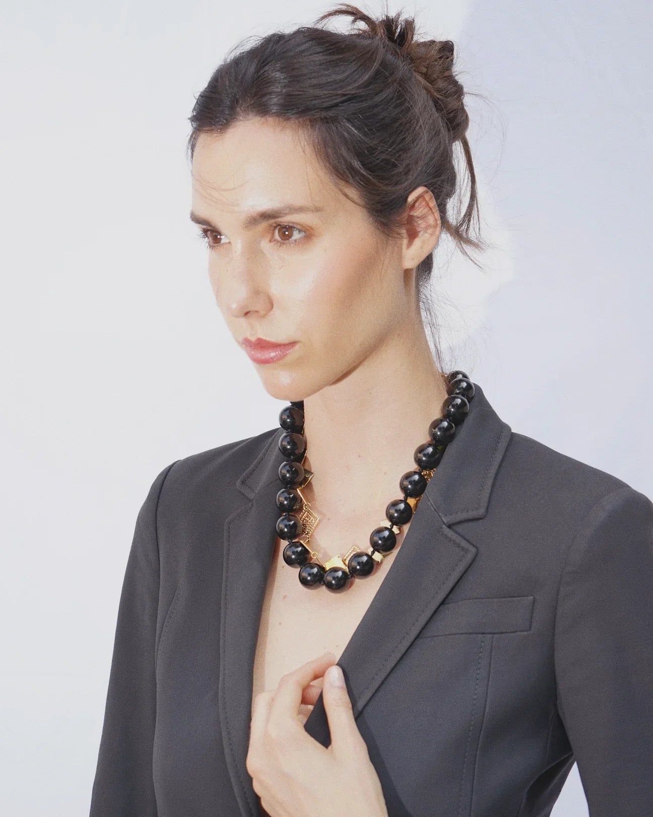 COLLANA BALLS | NERO
