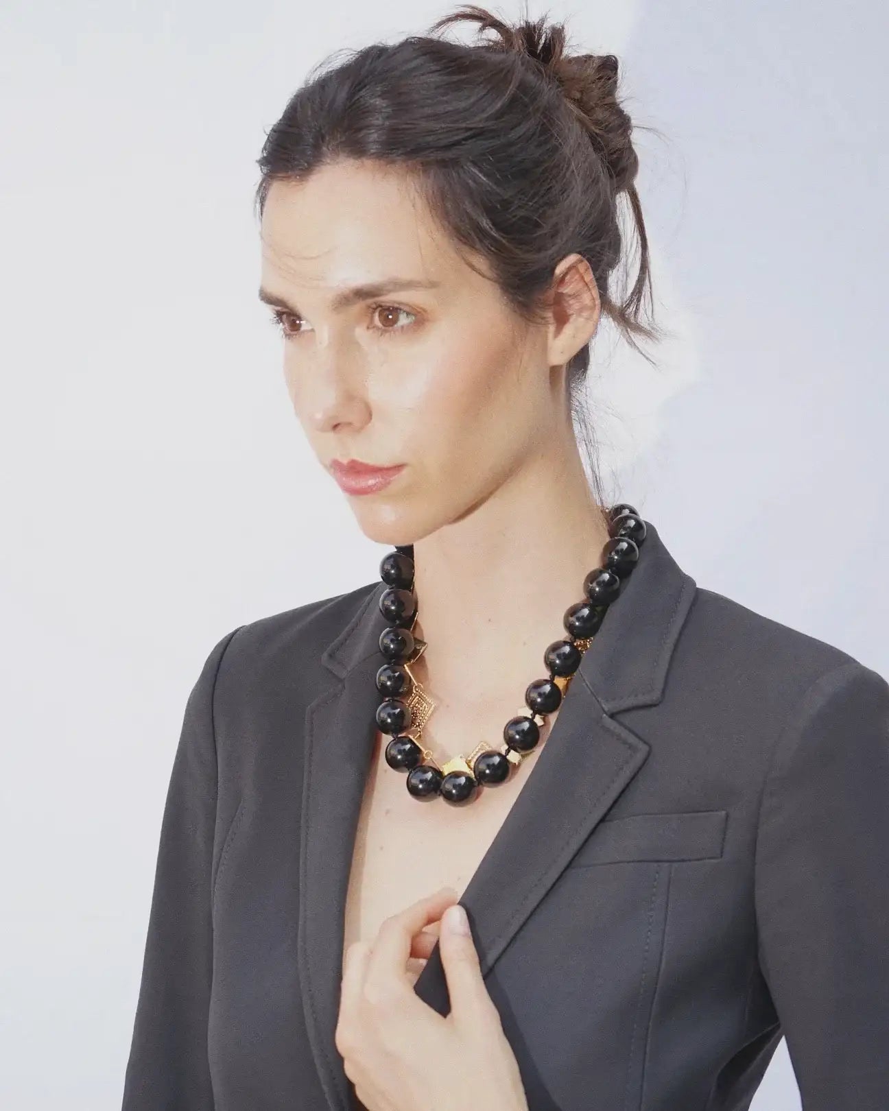 COLLANA BALLS | NERO