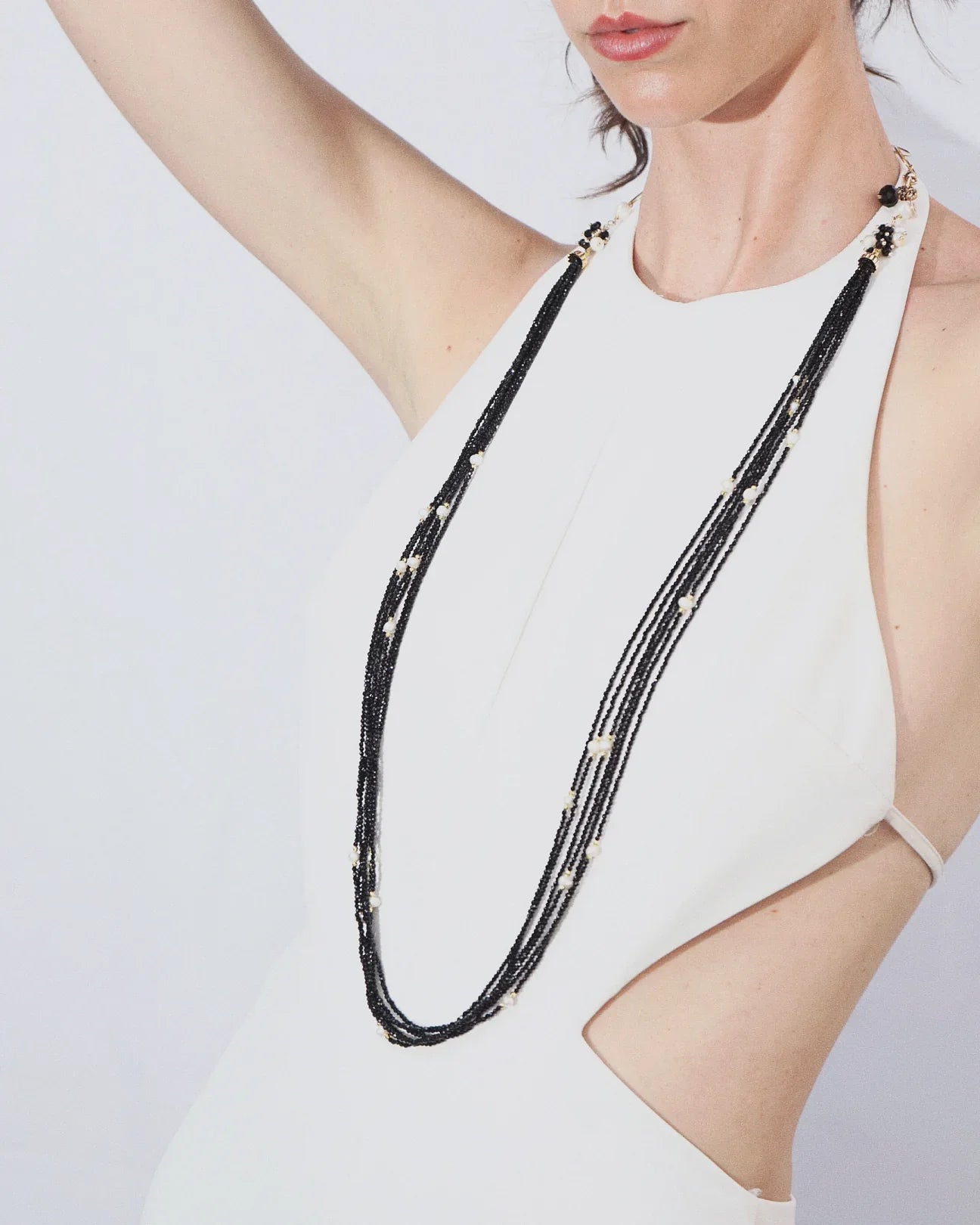 COLLANA TORMALINE | NERO