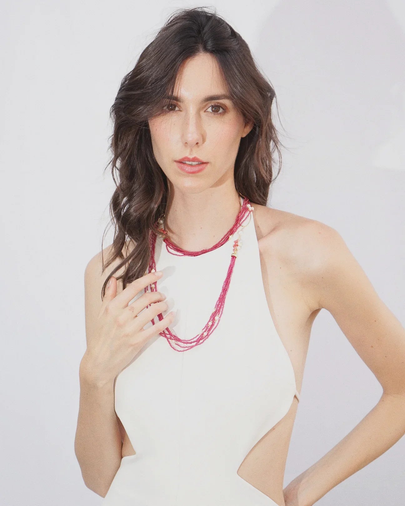 COLLANA TORMALINE | FUCSIA