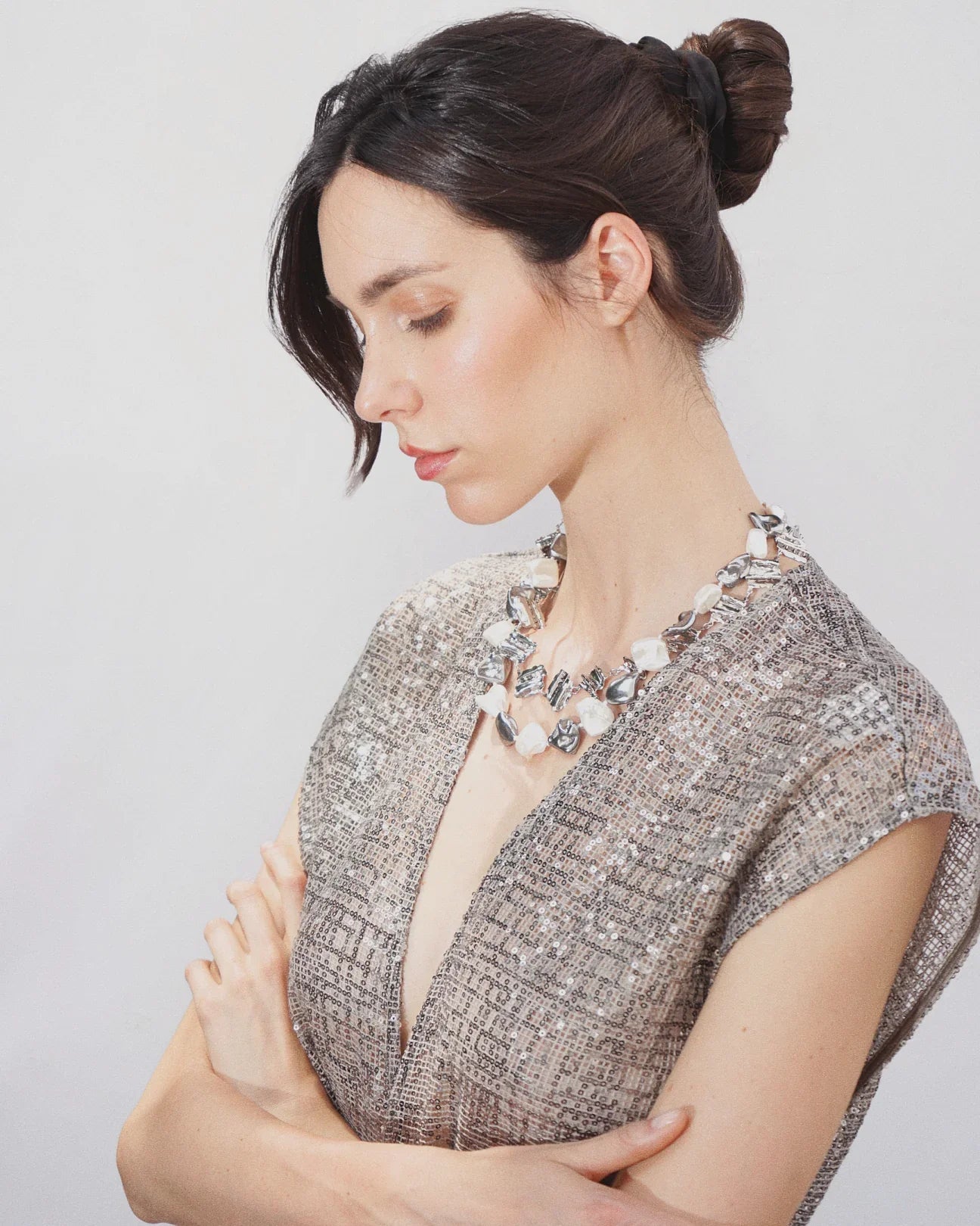 GIROCOLLO PEARL METAL | GRIGIO