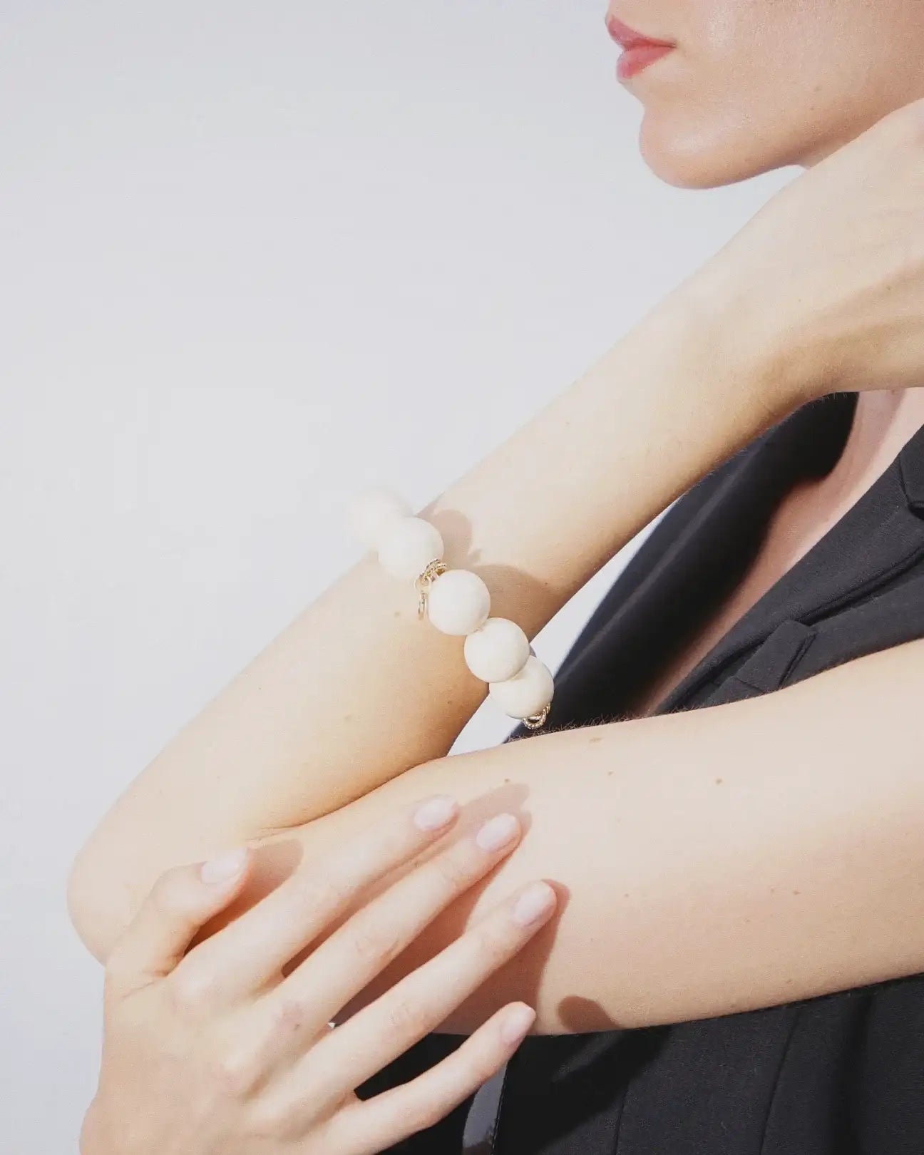 BRACCIALE BALLS | BEIGE