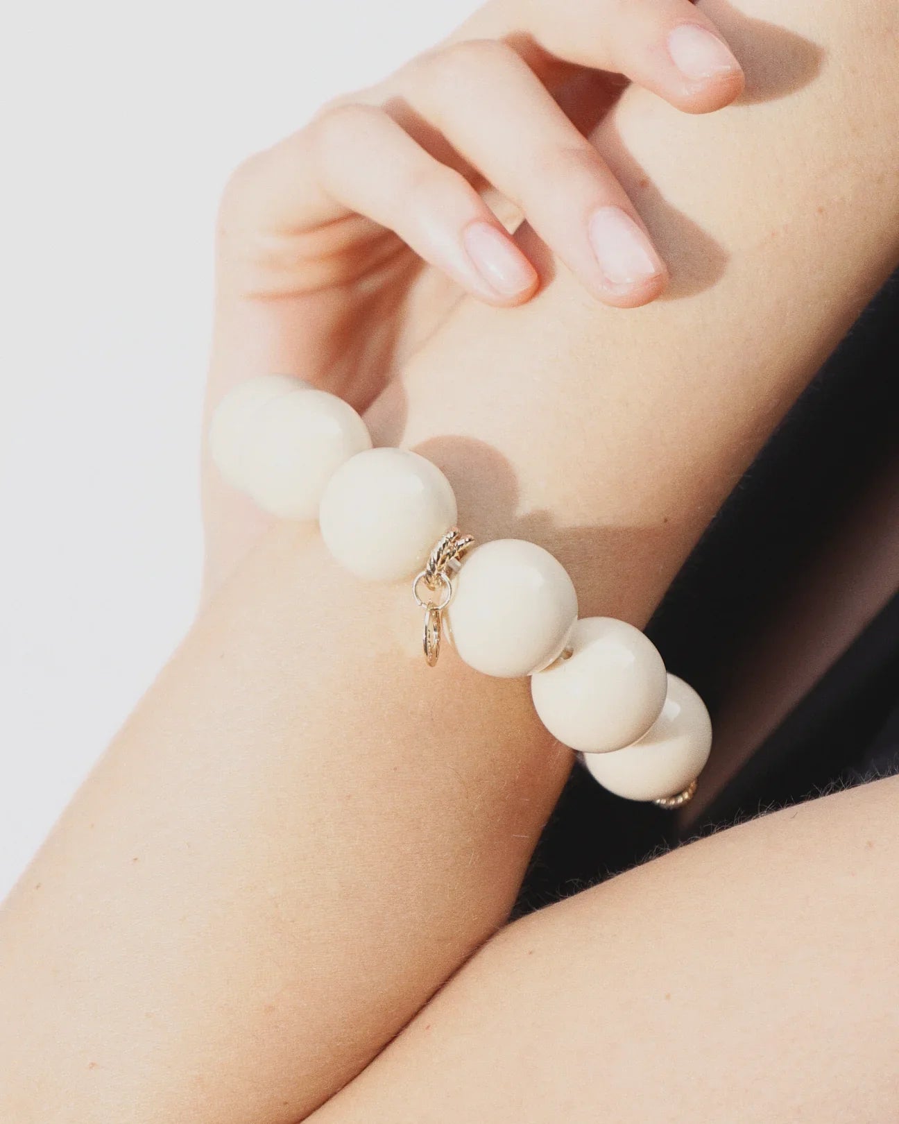 BRACCIALE BALLS | BEIGE