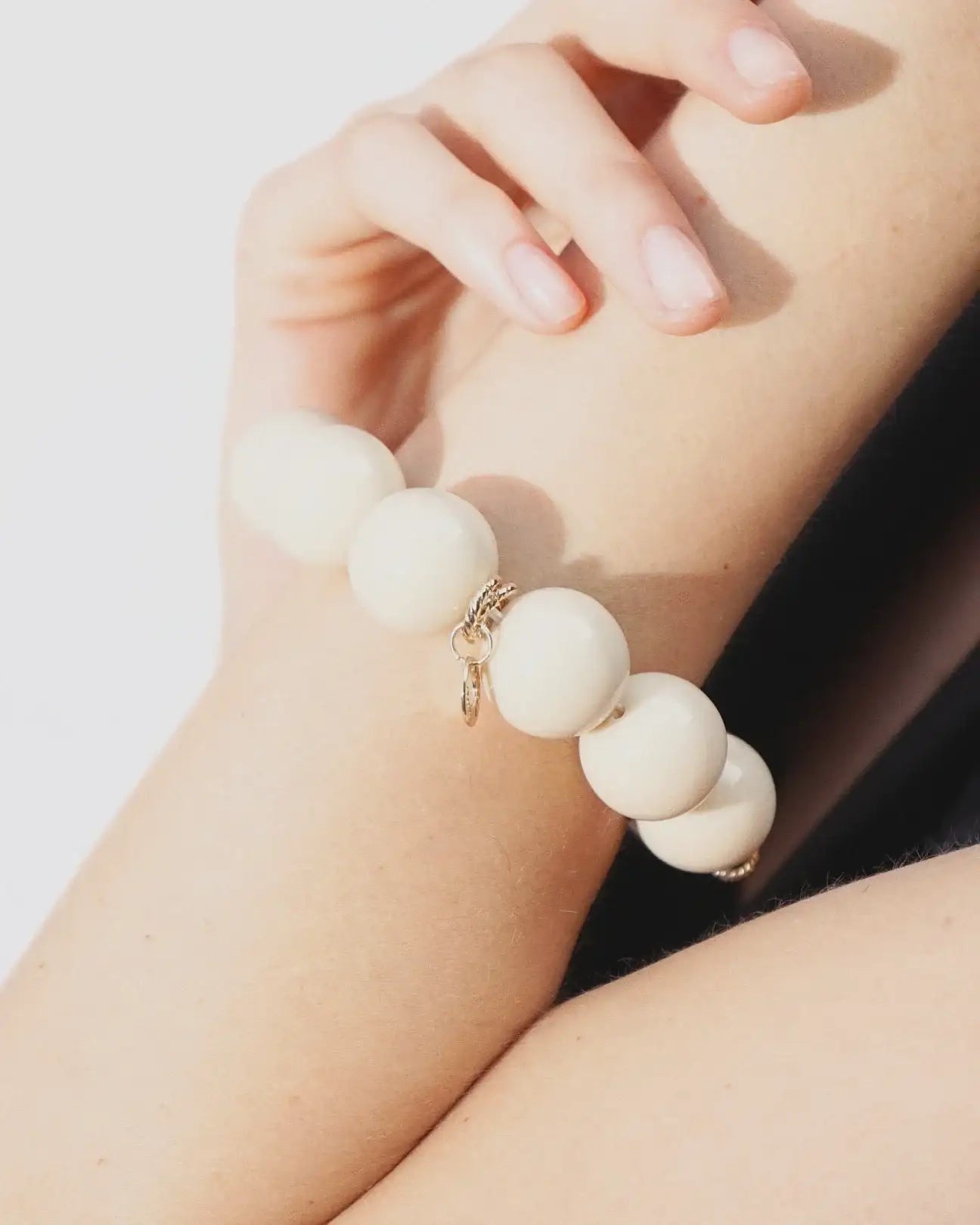 BRACCIALE BALLS | BEIGE