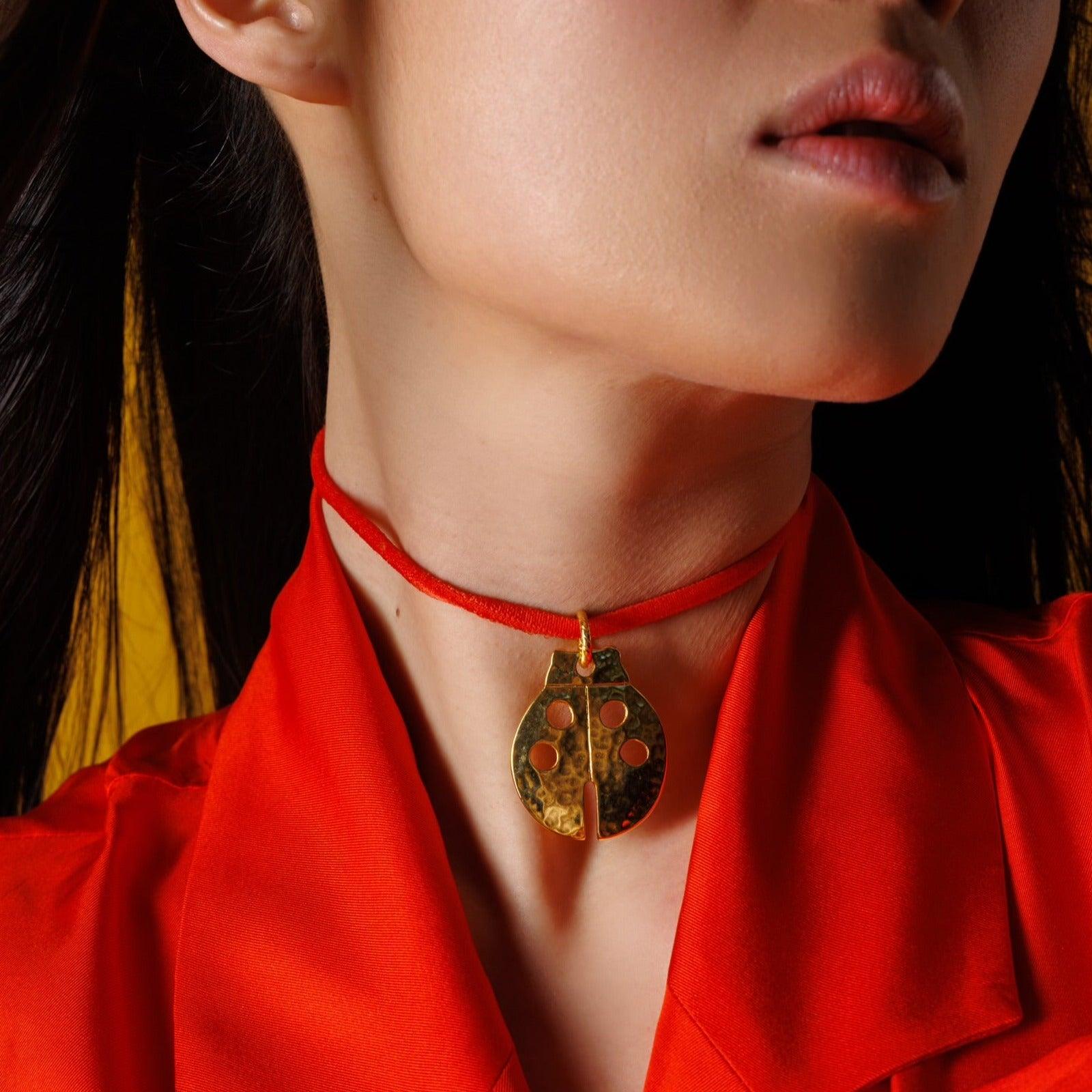 GIROCOLLO LADYBUG | ARANCIONE - Almala