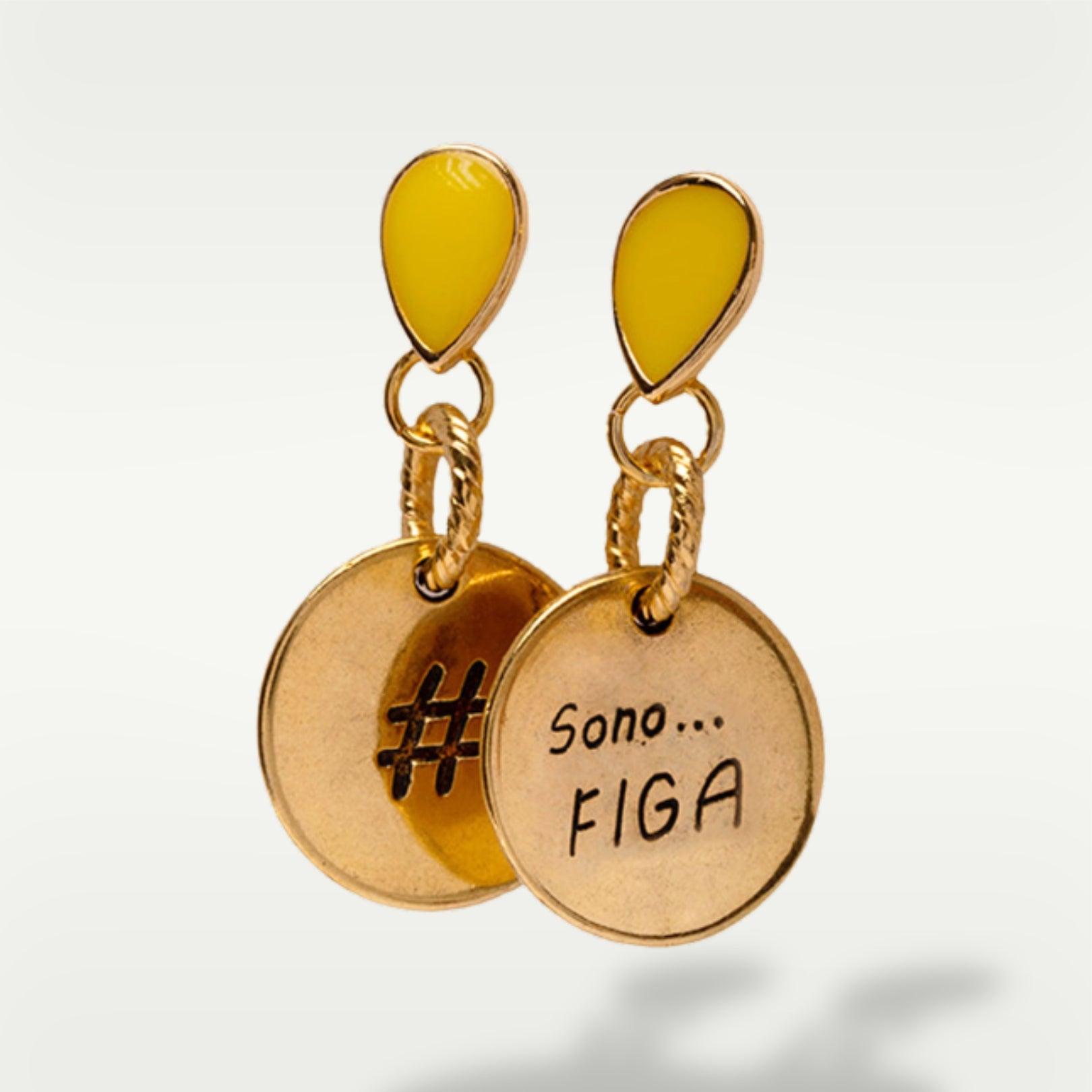 ORECCHINO #SENTIMENT | GIALLO - Almala