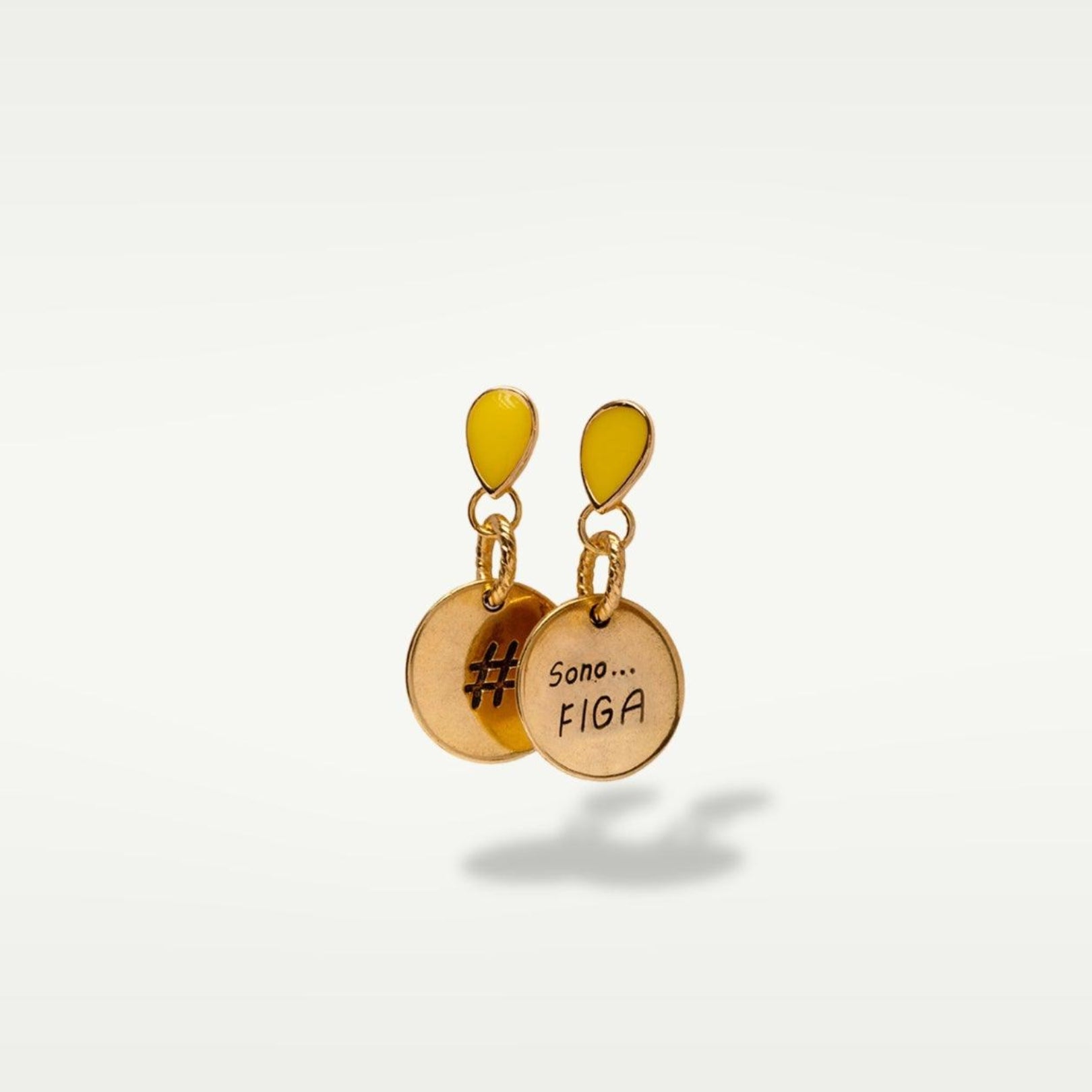 ORECCHINO #SENTIMENT | GIALLO - Almala