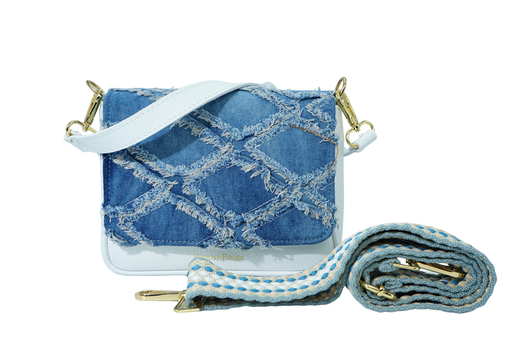 POCHETTE JEANS | BIANCO