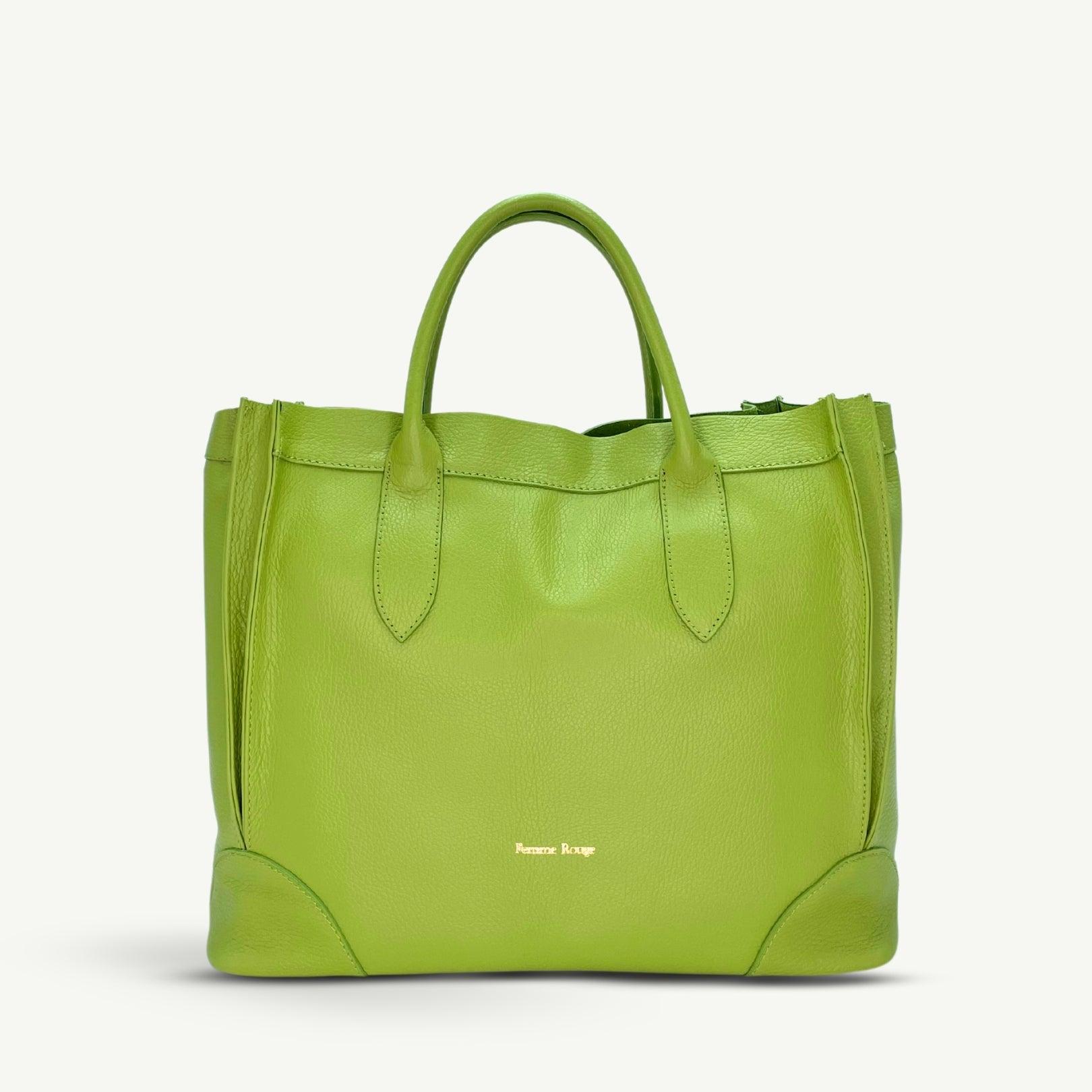 SHOPPING BAG COLOR | VERDE - Almala