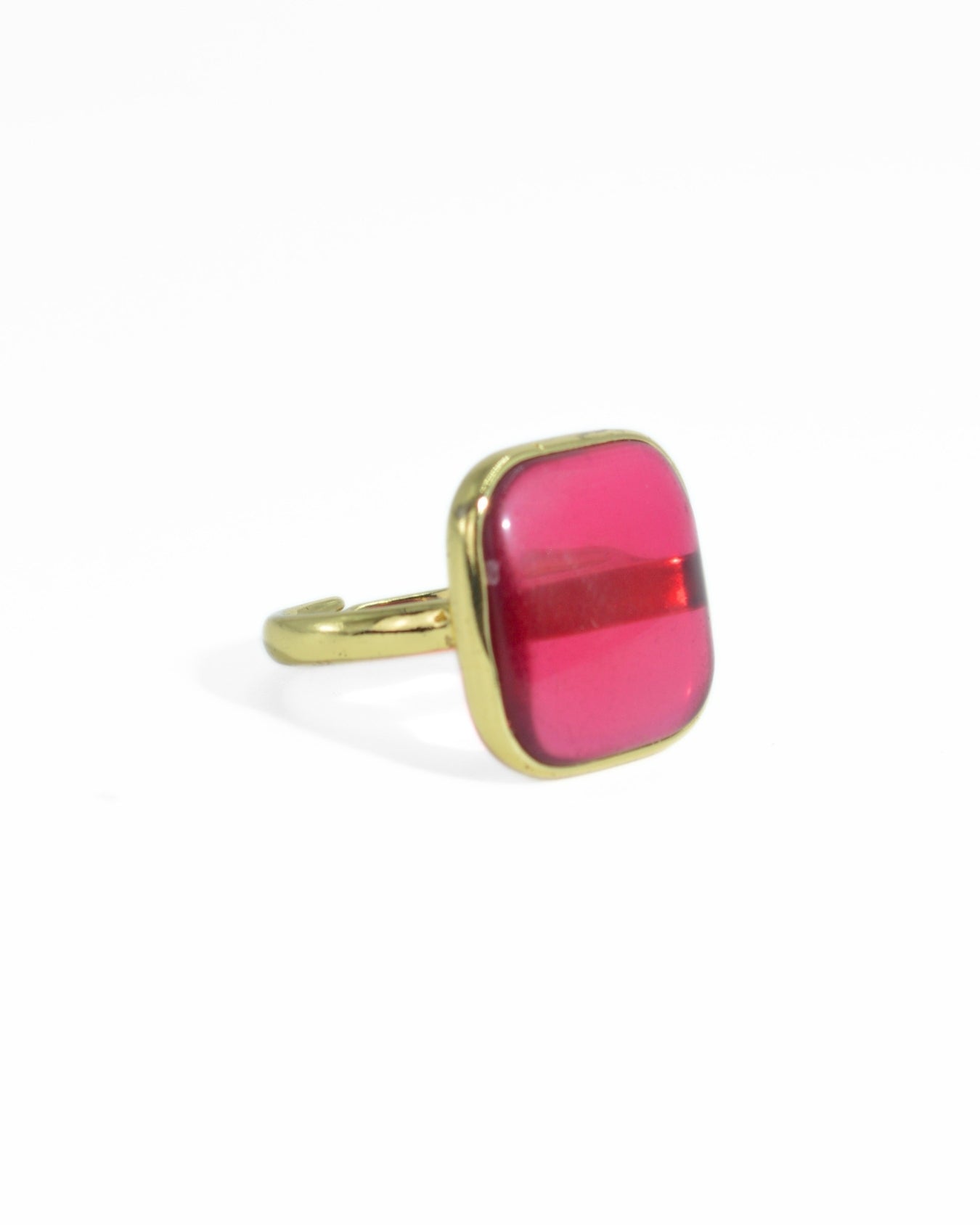 ANELLO QUARZO | ROSSO